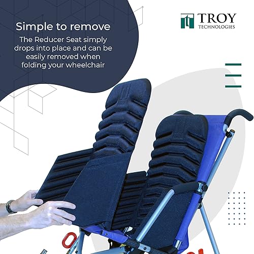 Miniatura 3 de Troy Technologies | Reducer Seat Insert ligero (pequeño) - para sillas de ruedas de gran tamaño