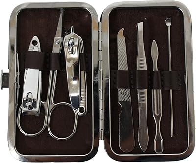 7 Piece Manicure Set | Coin Purse Style (ToolUSA: B8400-07-YT)