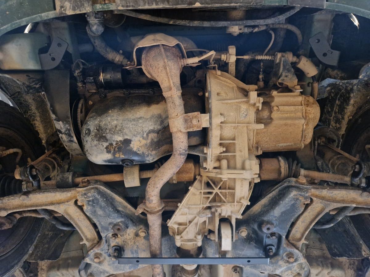 Piastra paramotore in acciaio compatibile con Fiat Panda 4x4