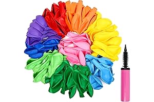 Premium Balloons Latex Free Allergy-Free: Vibrant Rainbow Decor for a Joyous Occasion