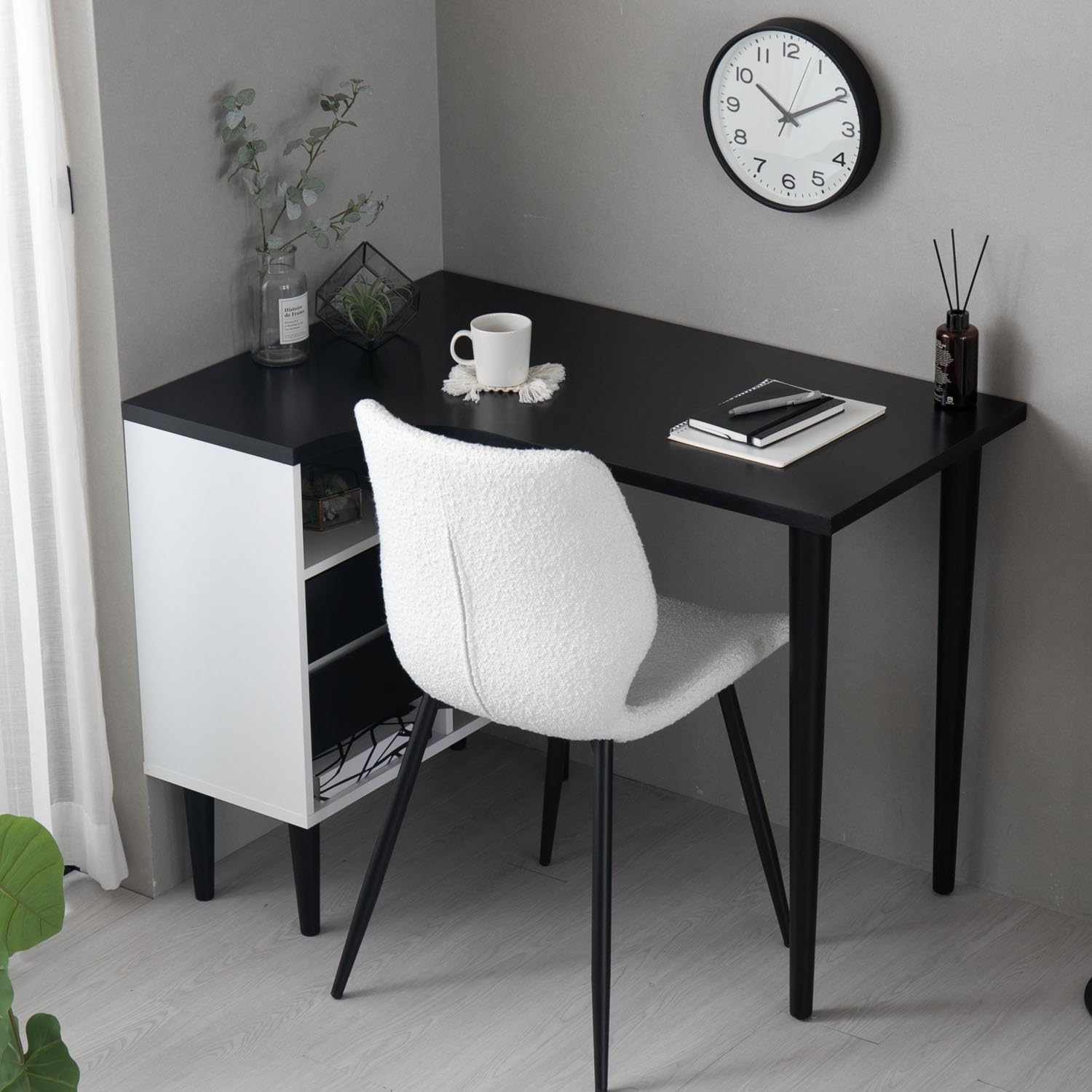 モダンデコ パソコンデスク L字 100cm幅 L字デスク Amazon | モダンデコ パソコンデスク L字 100cm幅 L字デスク pc