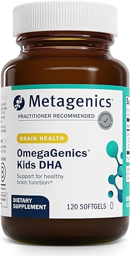 Metagenics MetaKids DHA - Suplemento de DHA y EPA para niños - para la salud y el apoyo cerebral* - Apoyo inmunológico* - de aceite de calamares -