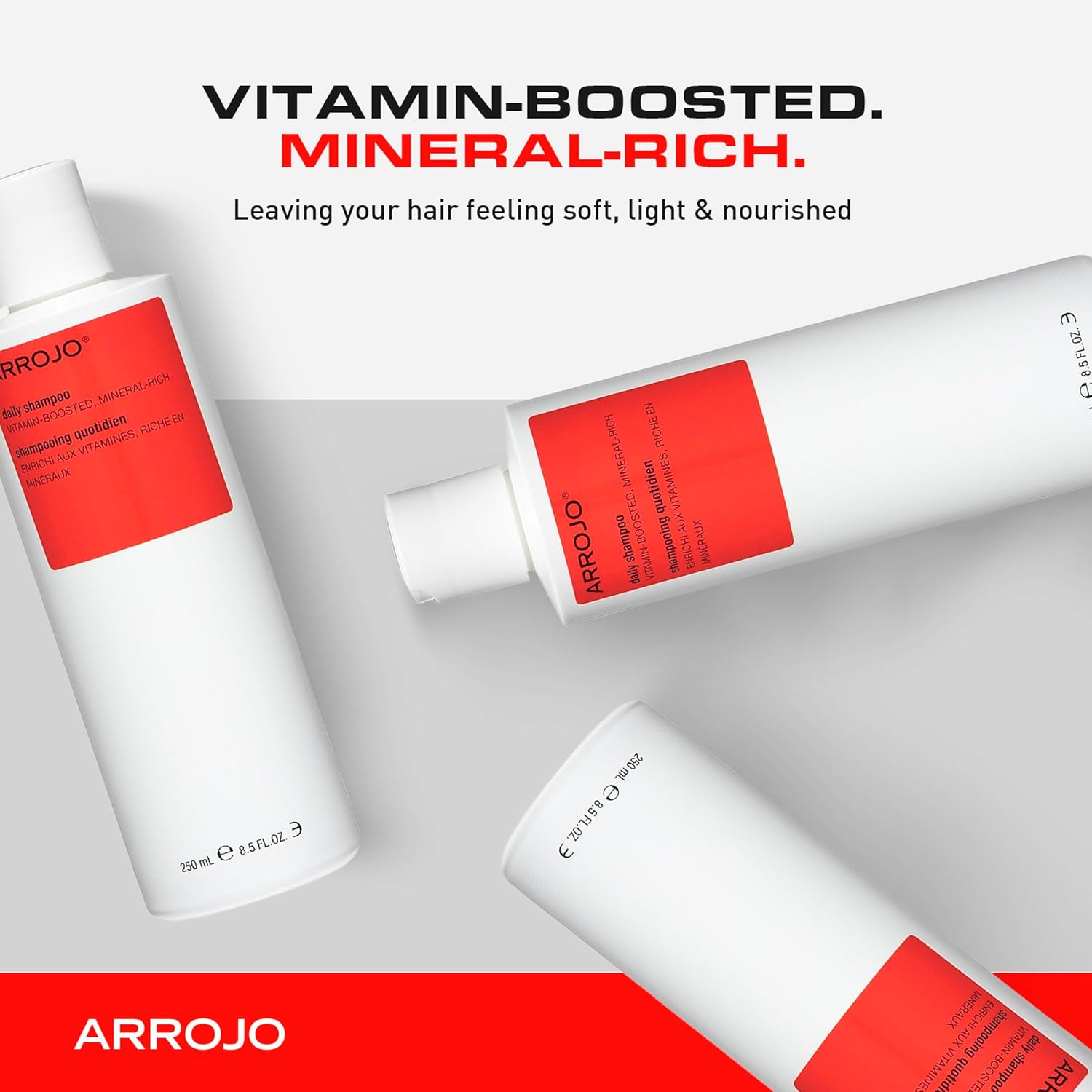ARROJO Daily Shampoo, Revitalizing Rhubarb