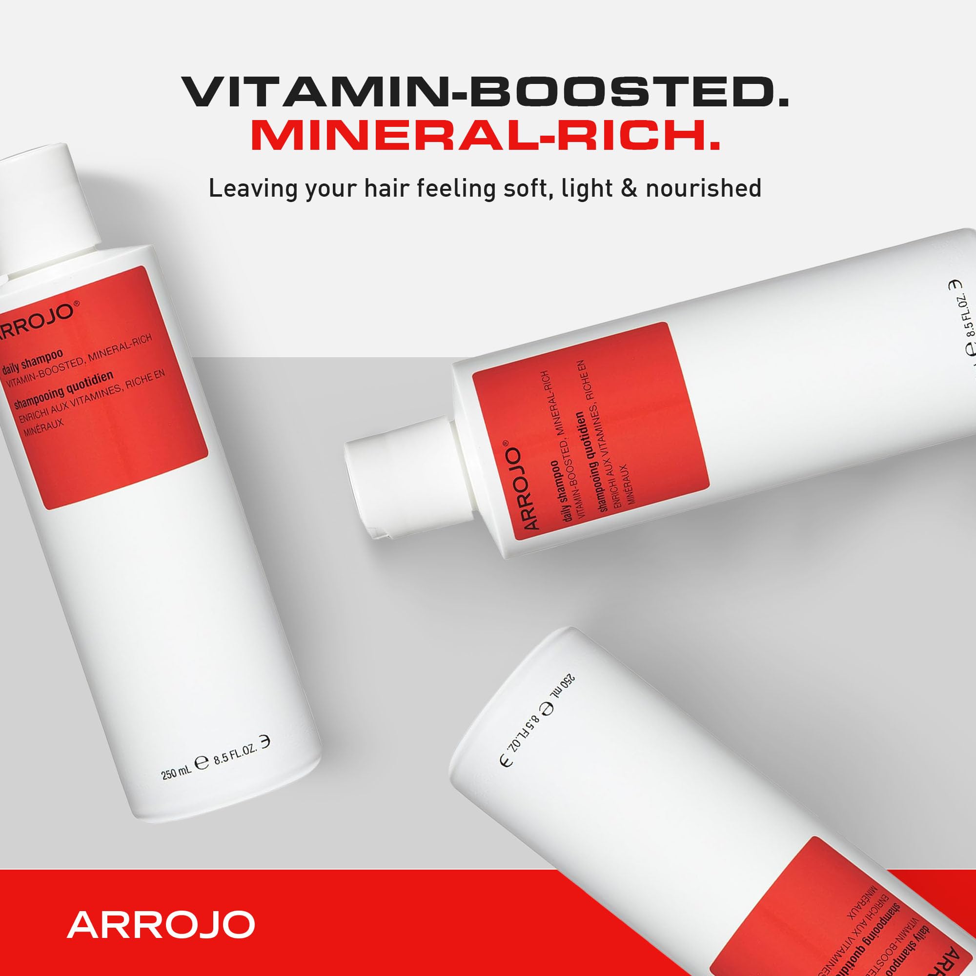 ARROJO Daily Shampoo, Revitalizing Rhubarb