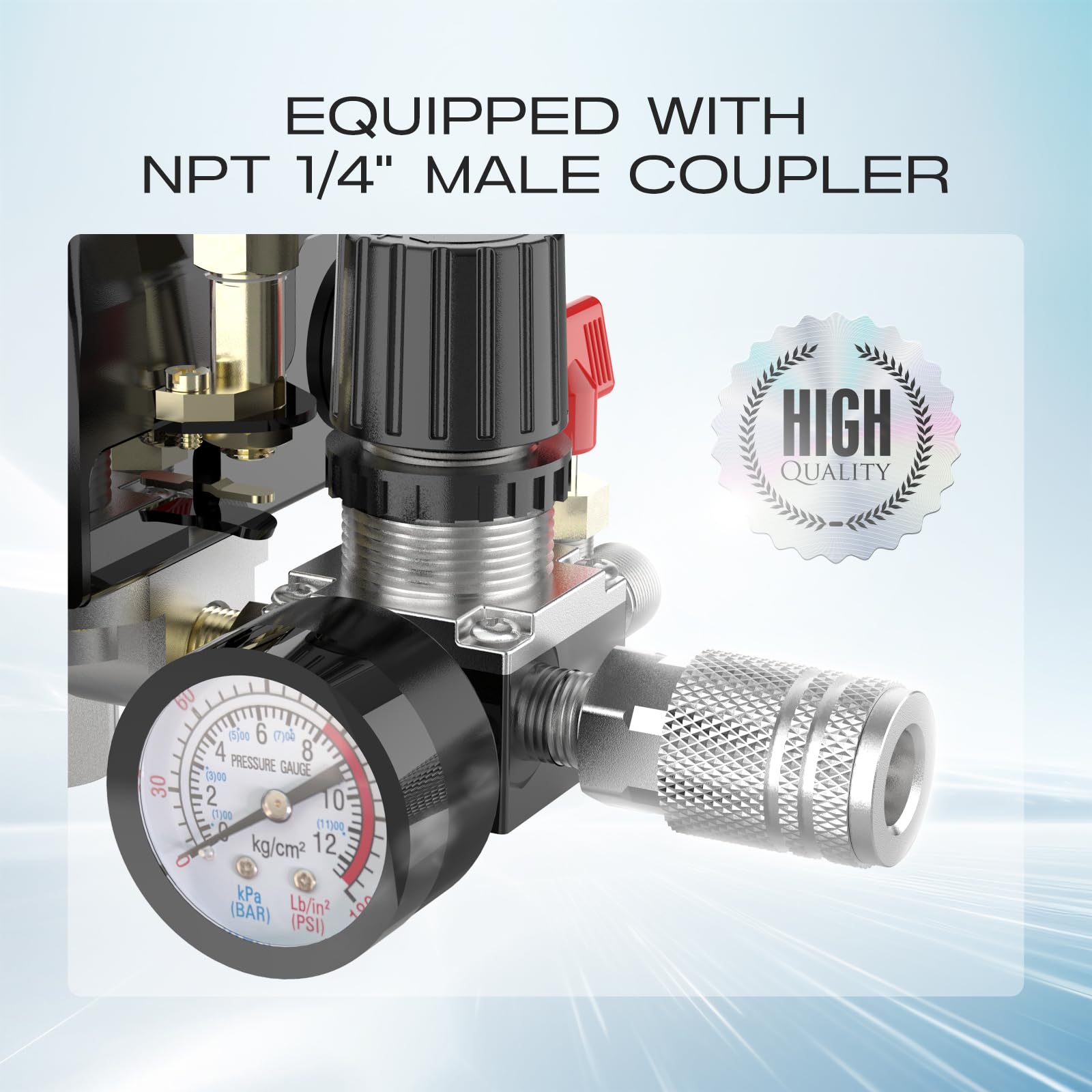 Air Compressor Pressure Switch - 90-120 PSI -5 Air Compressor Pressure Switch - 90-120 PSI -5