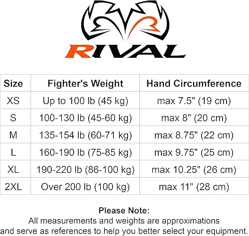 Miniatura 6 de RIVAL Boxing RB7 Fitness Plus - Guantes de bolsa, sistema de correa Ergo y acolchado en capas de alta densidad para trabajo pesado en bolsas y