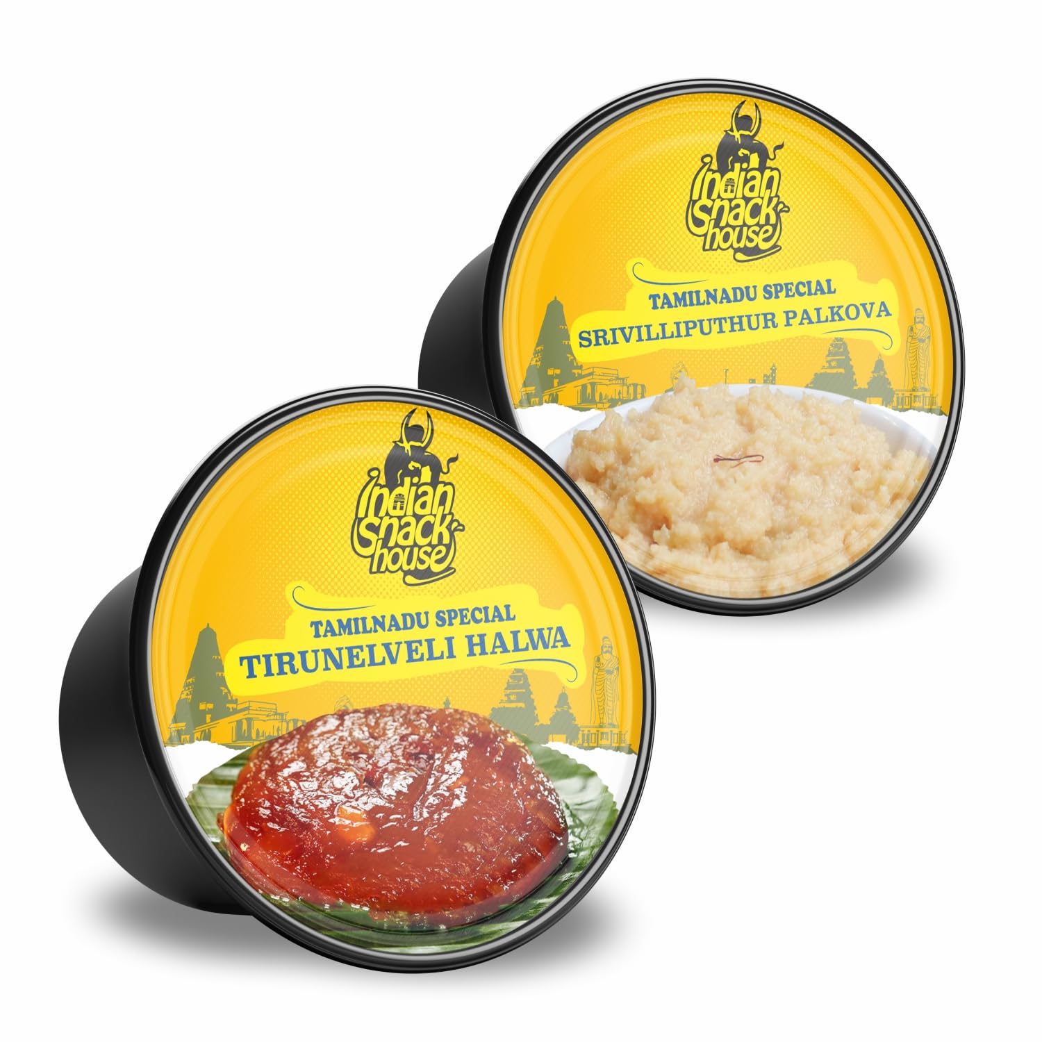 Indian Snack House Best 2 South Sweets Combo |2 Pack Combo 300g| Original Srivilliputhur Palkova 150g | Tirunelveli Ghee Alwa 150g | No Hand Touch | |No Palm Oil | No Preservatives| No Artificial Color or Chemicals| (2X150g) (B0DFHK5WDW) Amazon Price History, Amazon Price Tracker