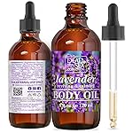 Dead Sea Collection Body Oil with Lavender-Dry Skin Moisturizer and Hydrating Massage Oil-Nourishing Bath Oil-Increase Skin Elasticity and Provide Anti-Aging(4 fl.oz)