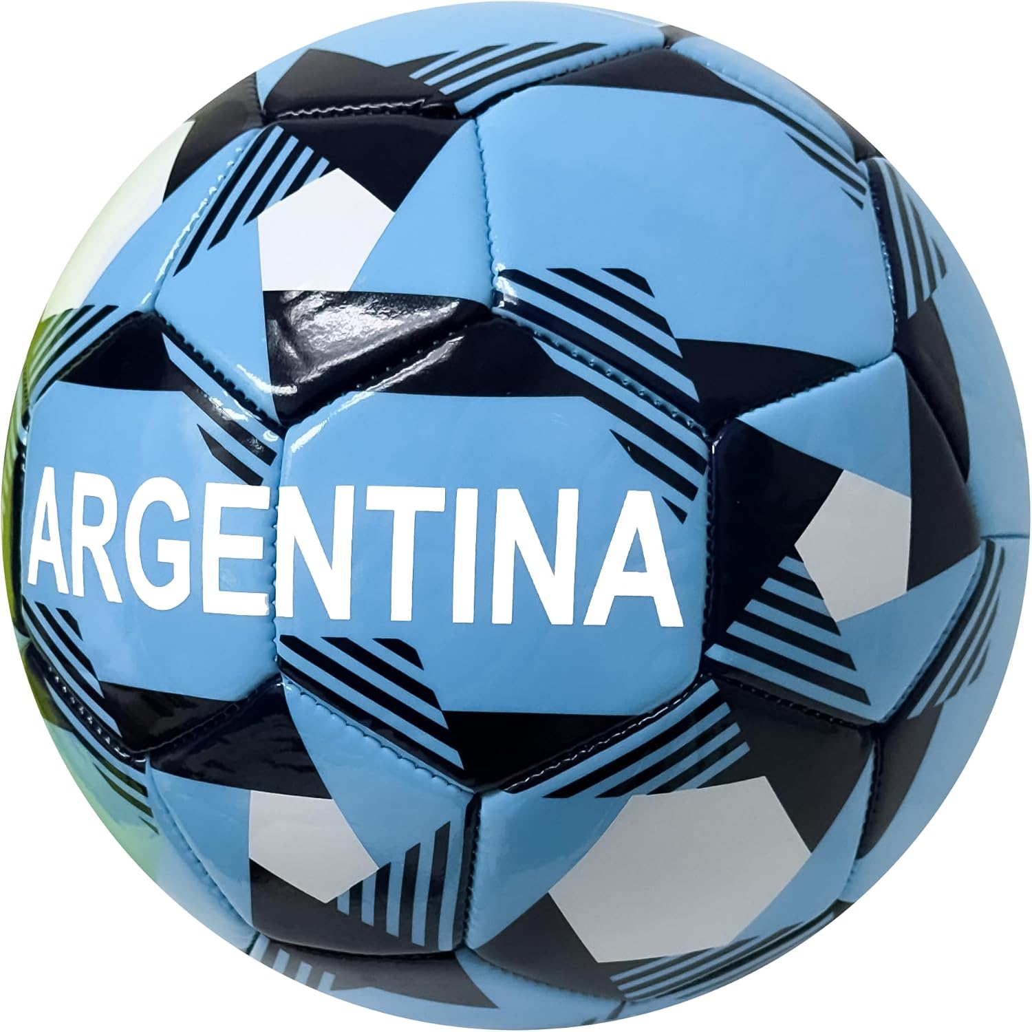 Icon Sports Argentina Soccer Ball, Size 5 and 4, Argentina Flag Ball National Team World Cup Country