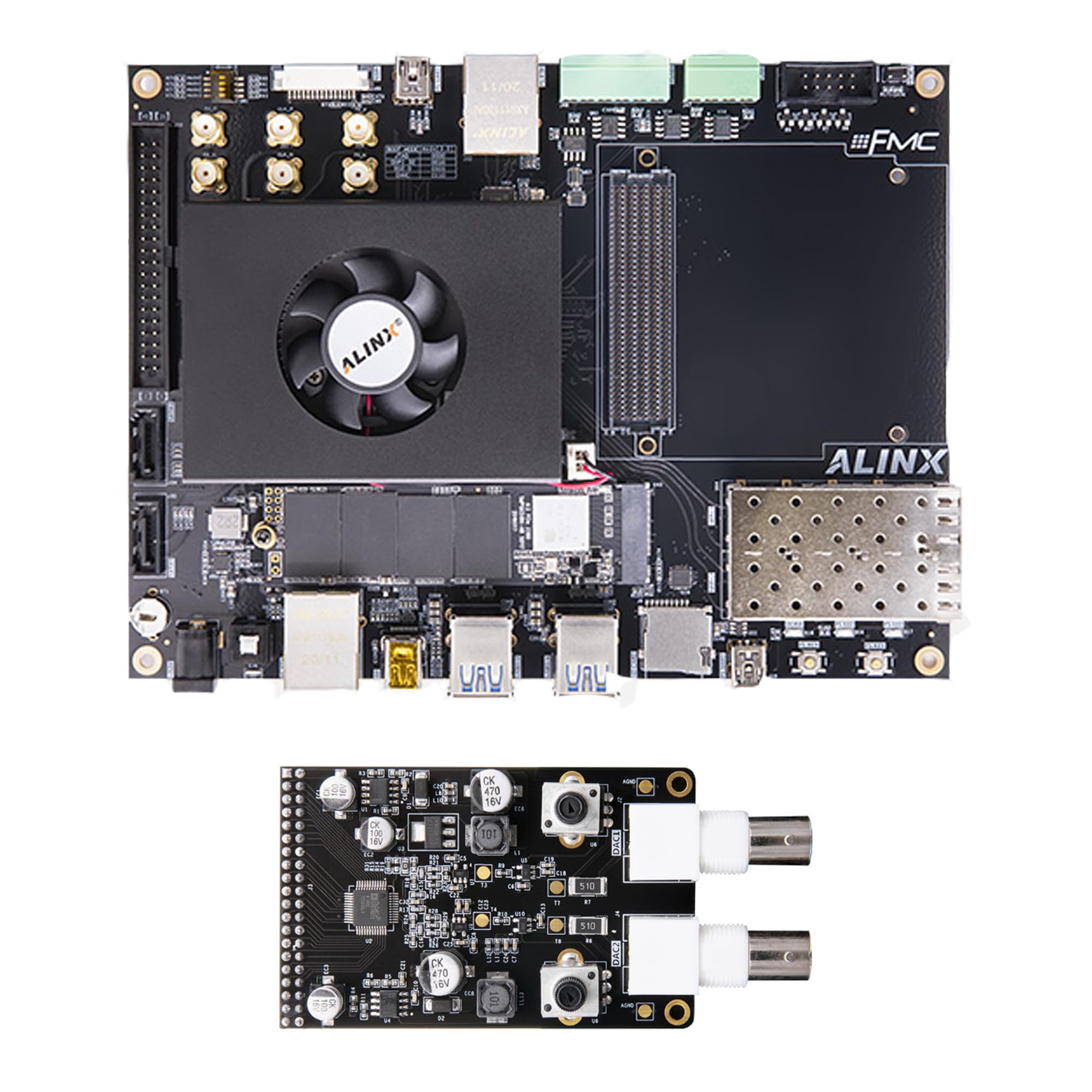 MiiElAOD NewAlinx AXU15EGB: Xilinx Zynq UltraScale+ MPSoC XCZU15EG FPGA Development Board (AN9767 Package)