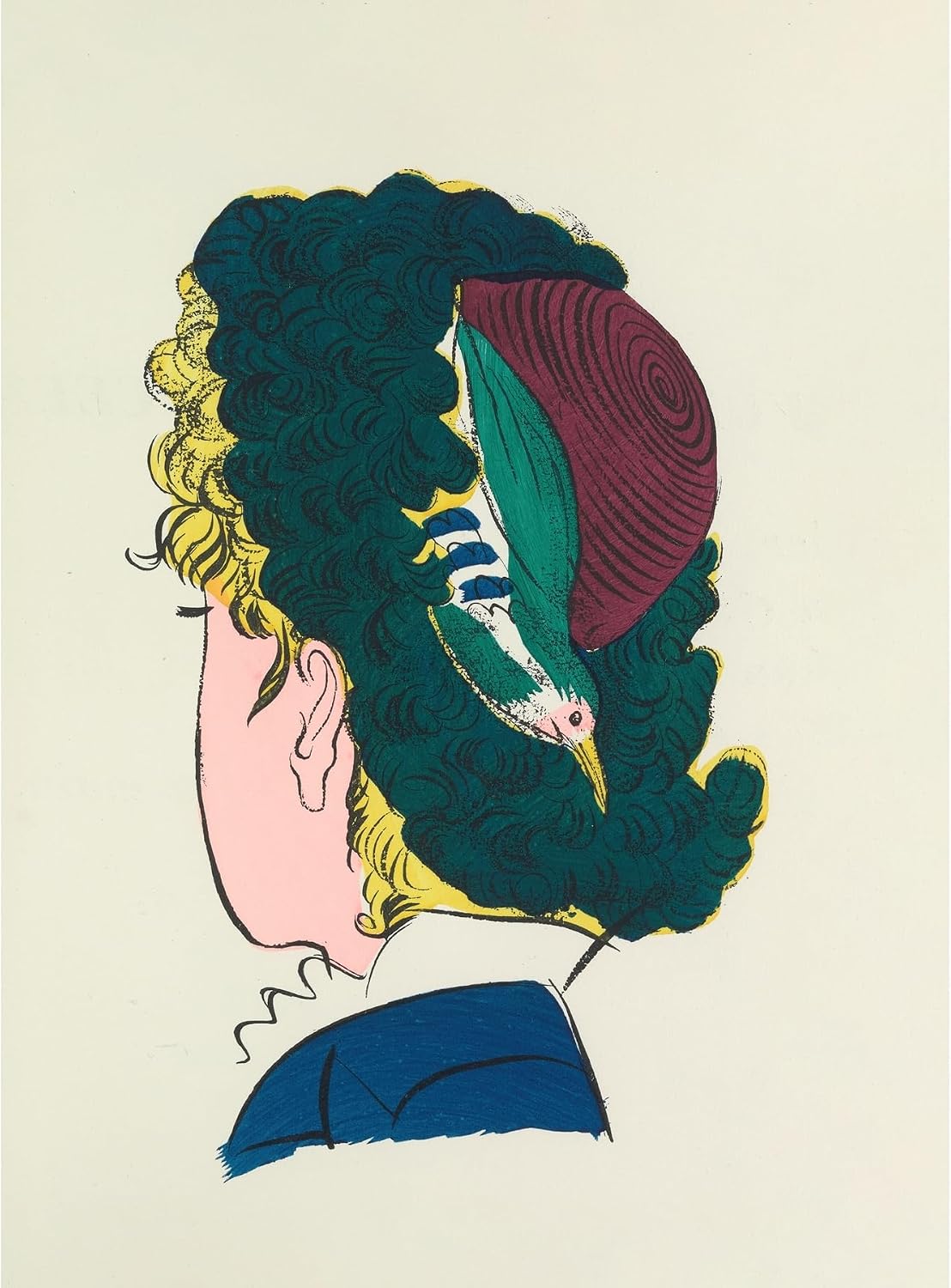 ArtDirect Madrigaux pl 24 (1920) Unframed Art Print Giclee Poster by Raoul Dufy - Ready for Framing with Customization Sizes 7x10, 10x14, 15x20, 24x33, 35x48 and 44x60 inches