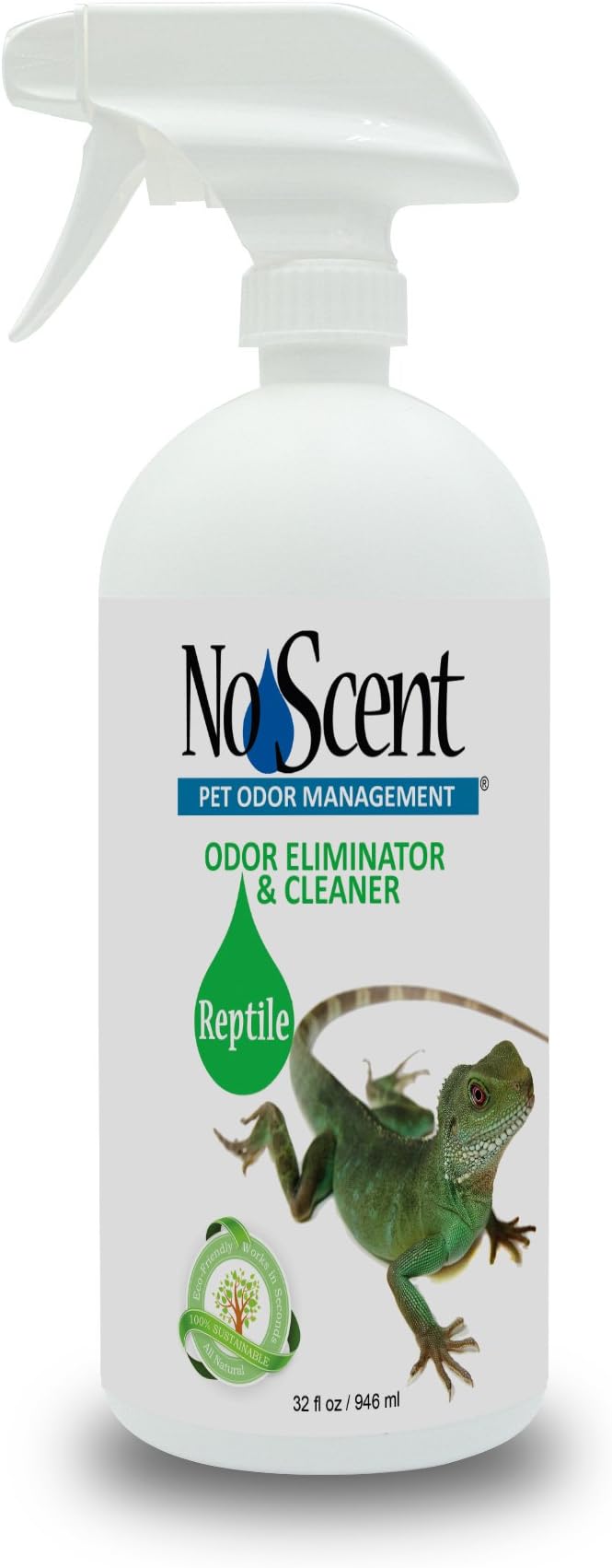 No Scent Reptile Tank Cleaner Spray & Pet Odor Management