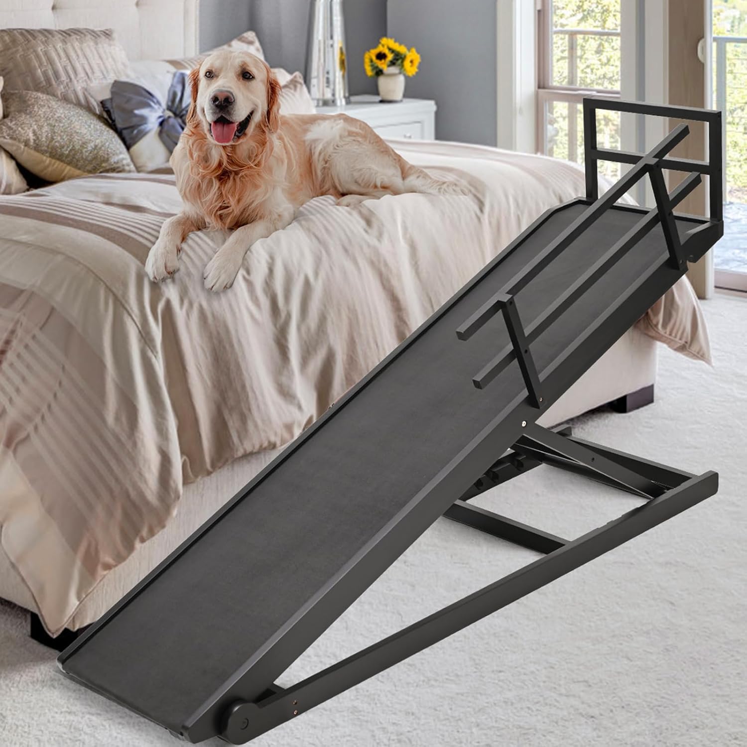 Amazon.com : Dog Ramp, Rubber Mat High Traction Ramp, 62.9