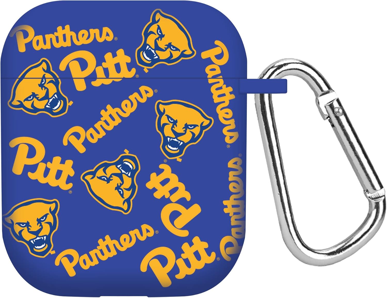 AFFINITY BANDS Pittsburgh Panthers HD Combo Package Compatible with Apple Watch and AirPods Gen 1 & 2 (38/40/41mm (42mm Series 11) Short Random)