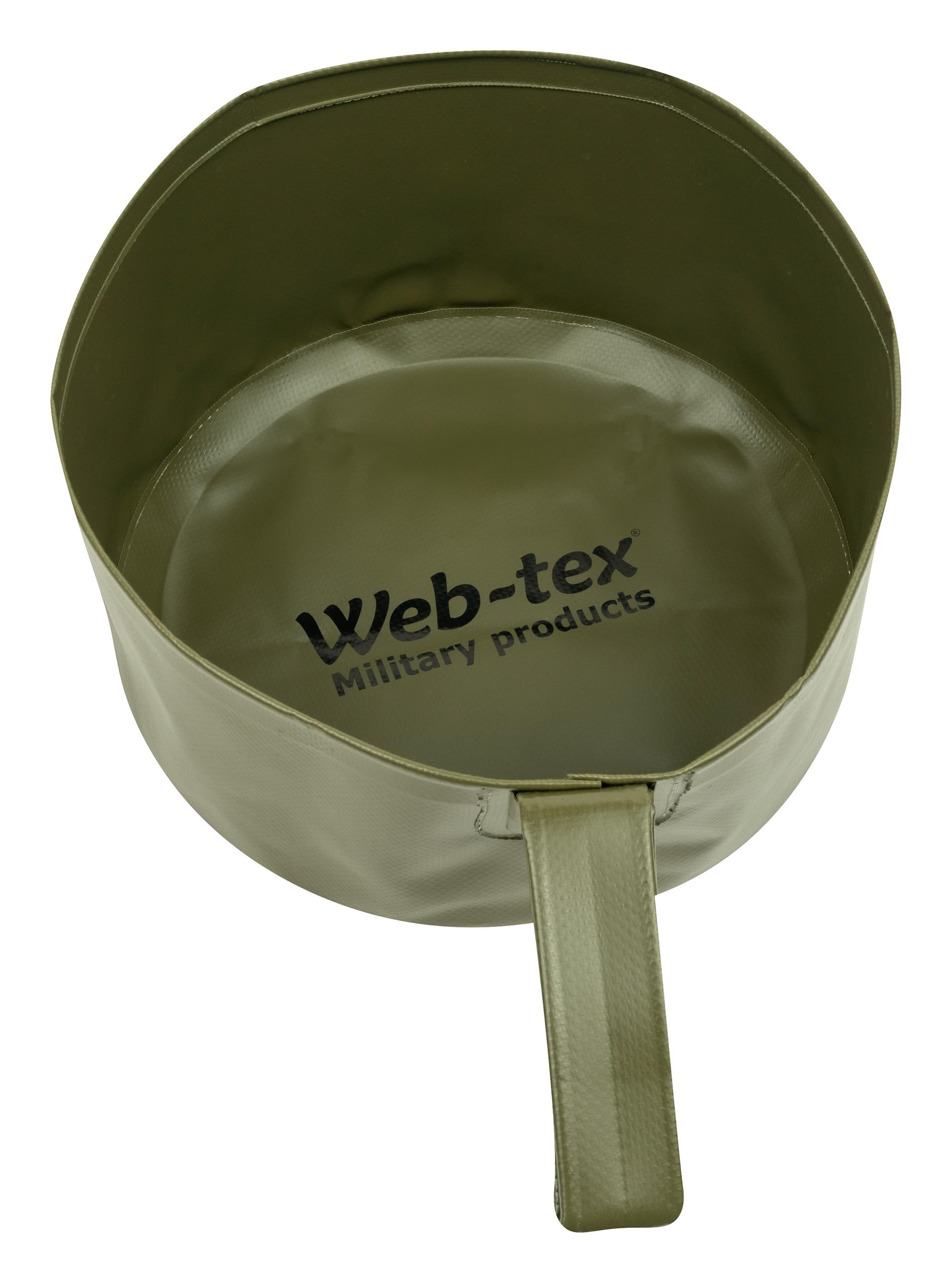 Web-tex Składana miska na wodę, 4 litry, zielona