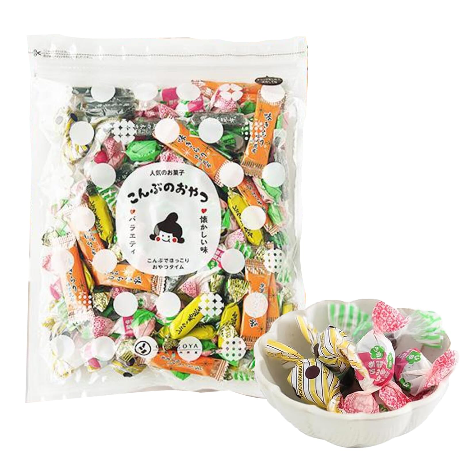 Amazon.co.jp: おやつ8種詰め合わせ こんぶのおやつ色々総選挙 400g