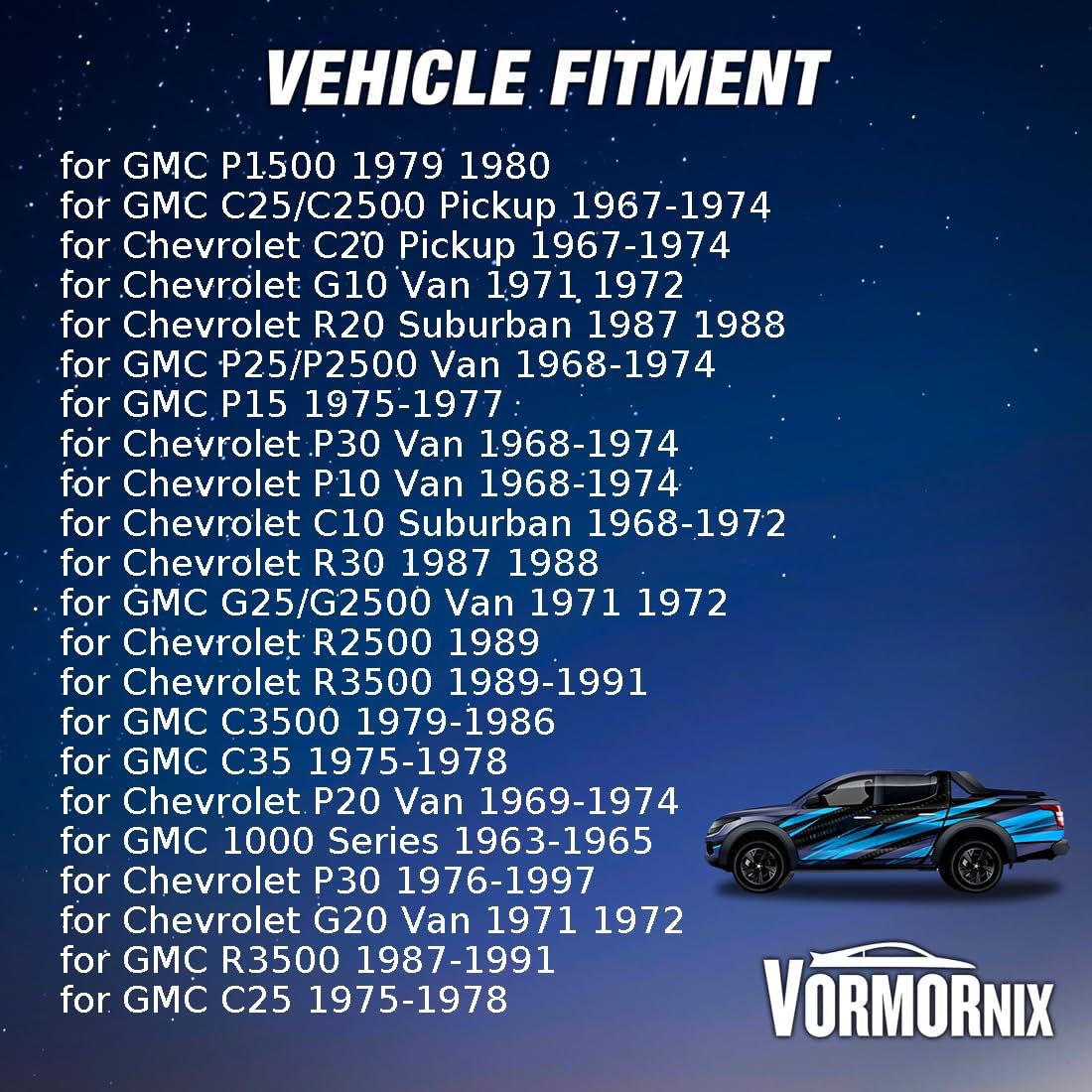 Front Lower Suspension Control Arm Shaft Kit for GMC P25 1975 1976 1977 1978 Replacement 3901038 2 x