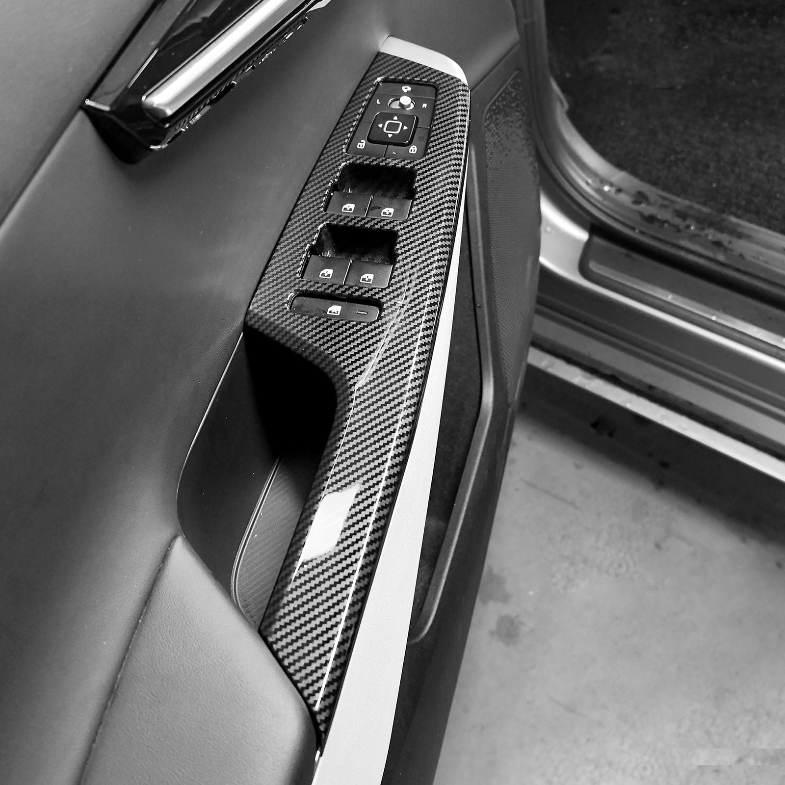 YOUTOOCAR Window Switch Panel Trim Covers Compatible with Kia EV6 2022-2026 A...