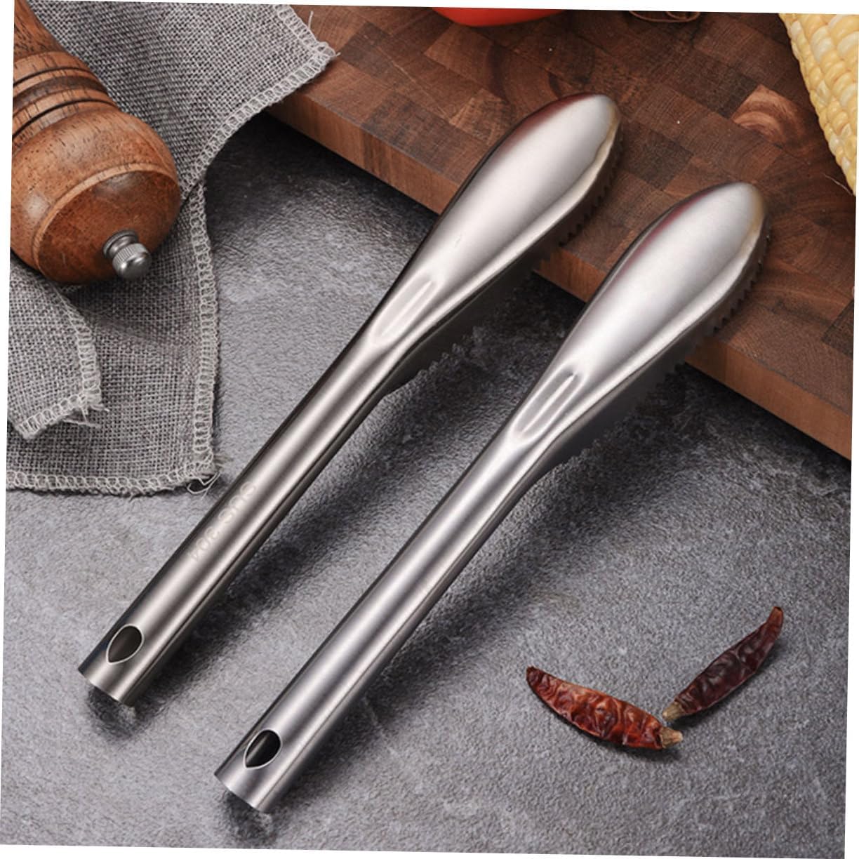 HANABASS 10pcs Stainless Steel Fish Scaler Tool Manual for Easy Cleaning Kitchen for Home Cooks and Chefs