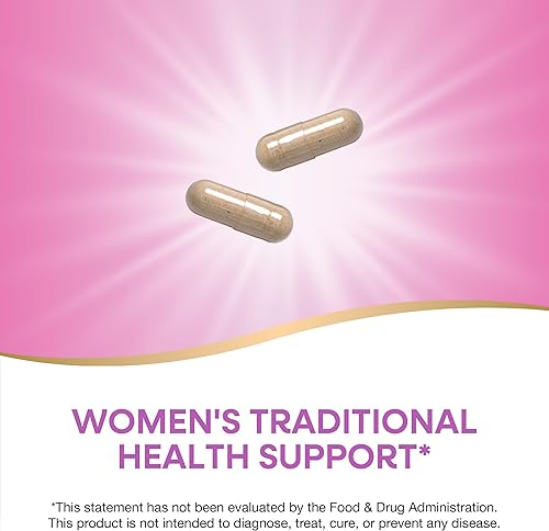 Miniatura 3 de Nature's Way Raíz de ñame silvestre, salud tradicional de la mujer y apoyo gastrointestinal*, 850 mg por porción, 100 cápsulas veganas