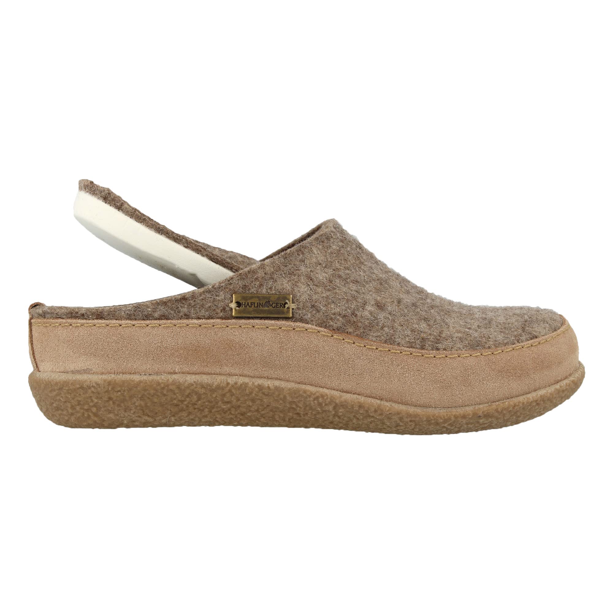 HAFLINGER Blizzard Skane Filzpantoffel Hausschuh Gummisohle Unisex