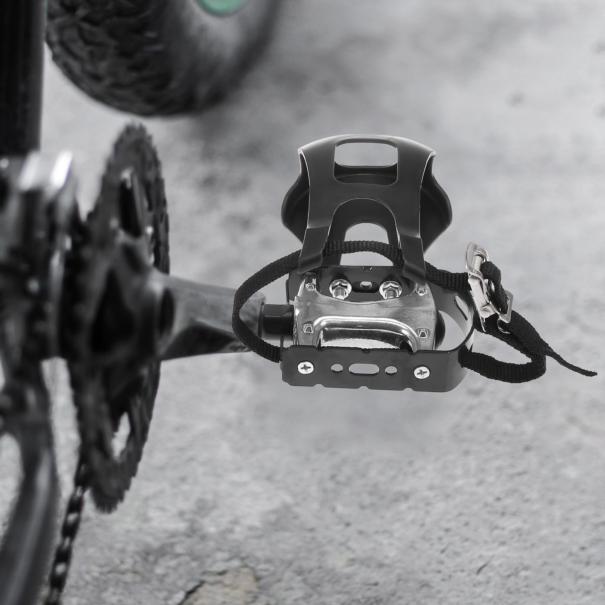 BESPORTBLE 6 Paires De Pédales avec Sangles pour Cale-Pieds pour Vélo À Pignon Fixe