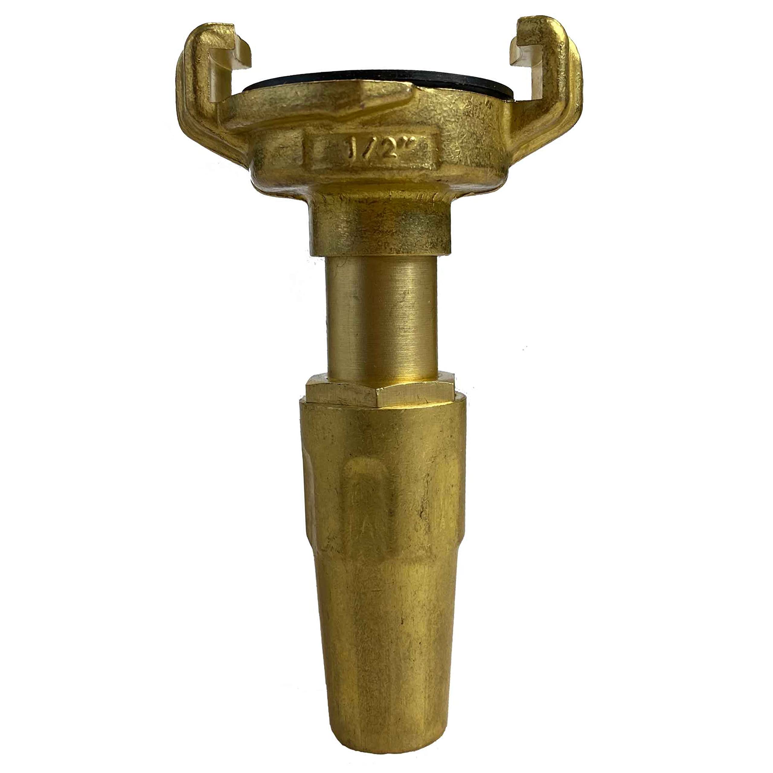 Solid Brass Hose Claw Fittings high Output Hose Sprayer,Used by professionall Gardeners,Landscapers and Nursery Workers (Lance end Sprayer for Larger Hoses)