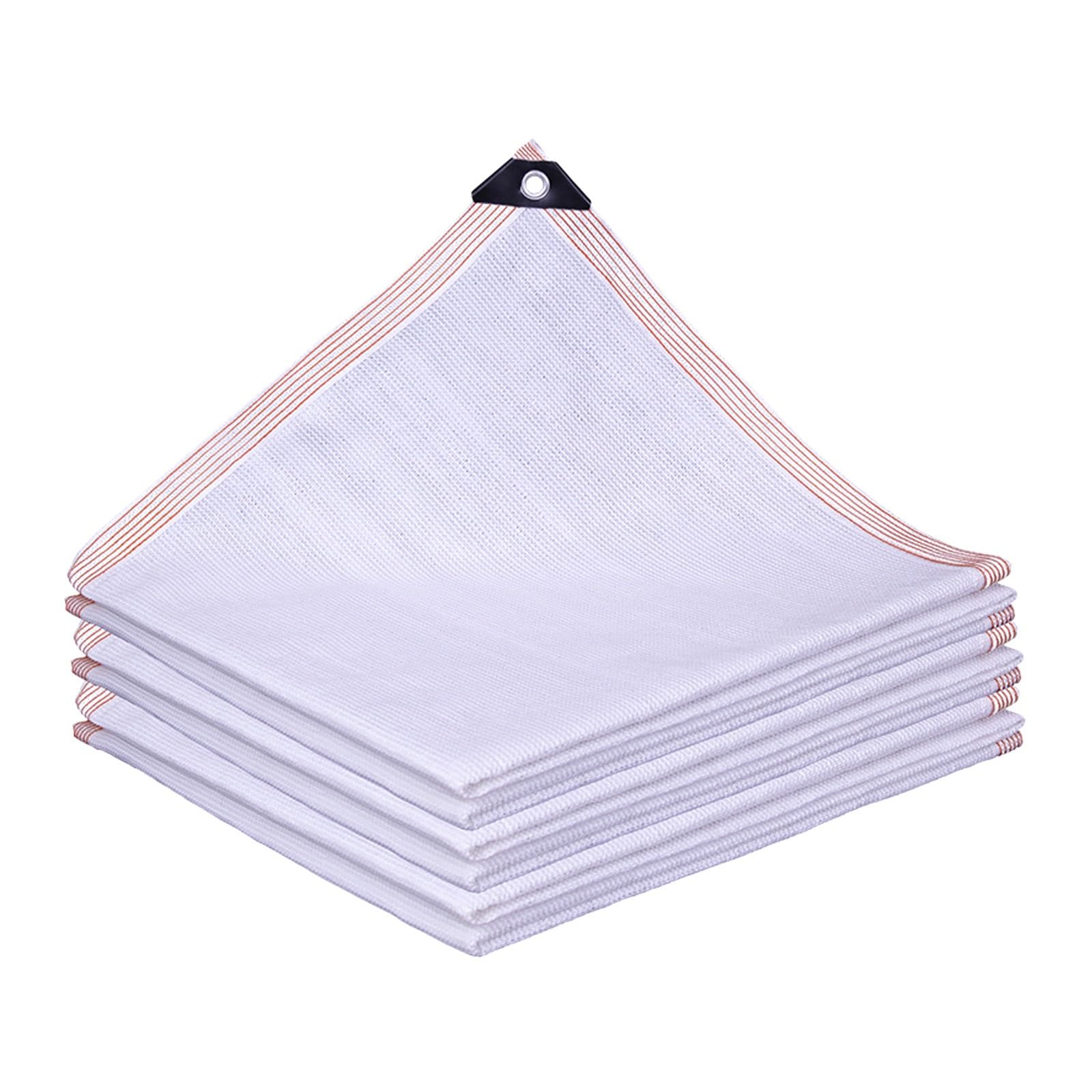 Voile d'ombrage avec œillets maille haute protection solaire de balcon