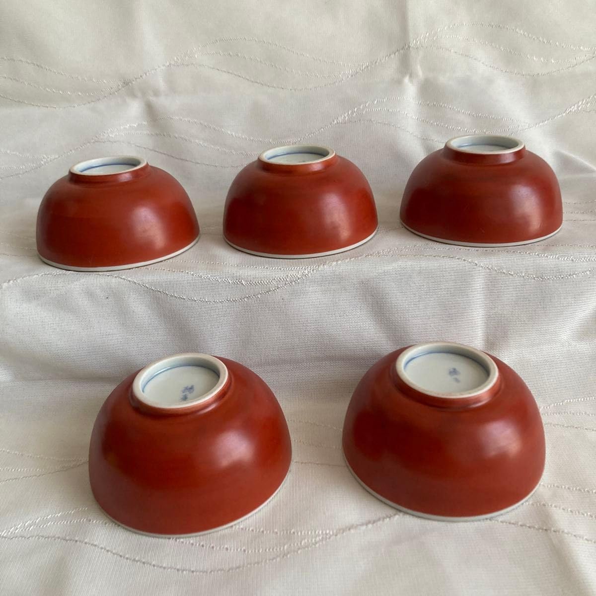 たち吉 あけぼの 湯呑茶碗 五客揃 平安橘吉 お茶呑茶碗