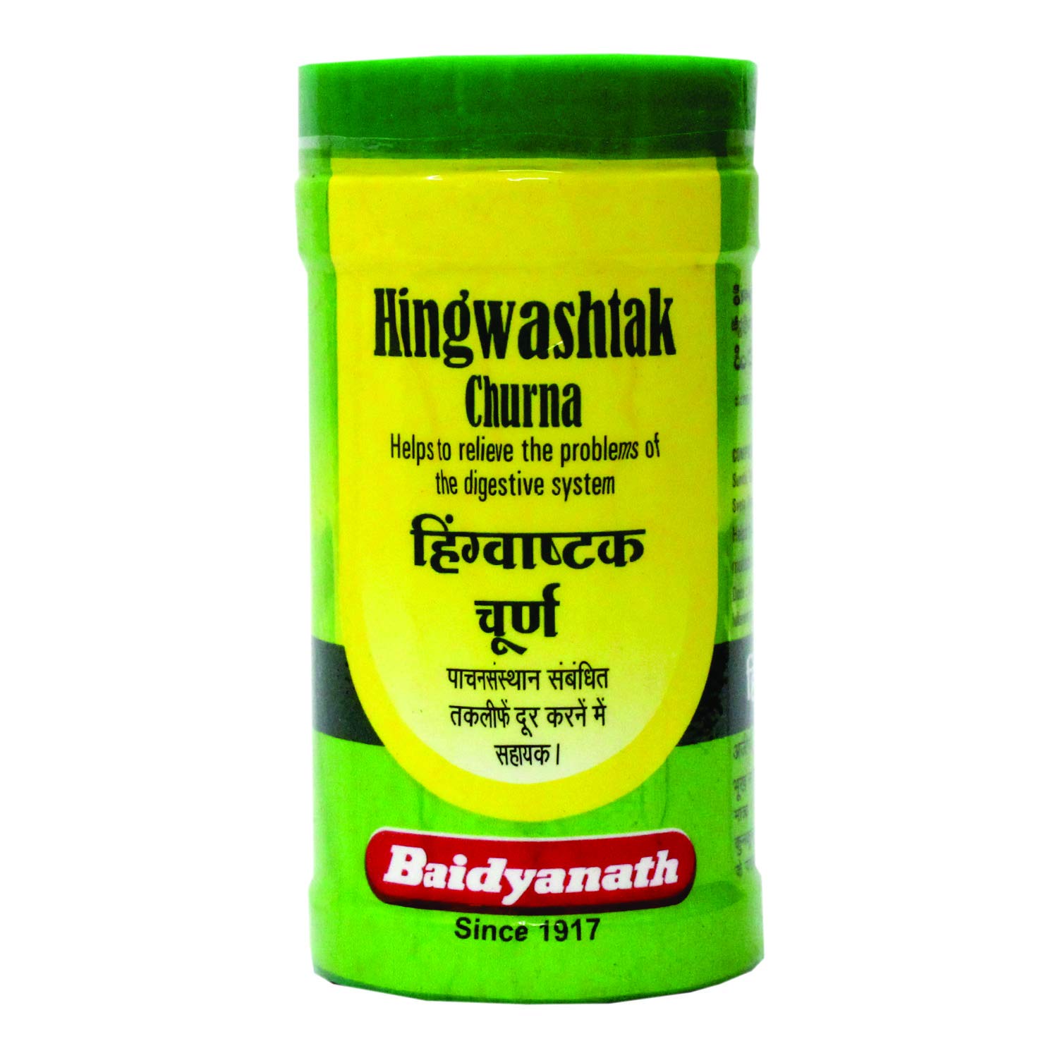 Baidyanath Asli Ayurved Hingwashtak Churna, Indigestion, Loss Of Appetite, Natural, 60 G
