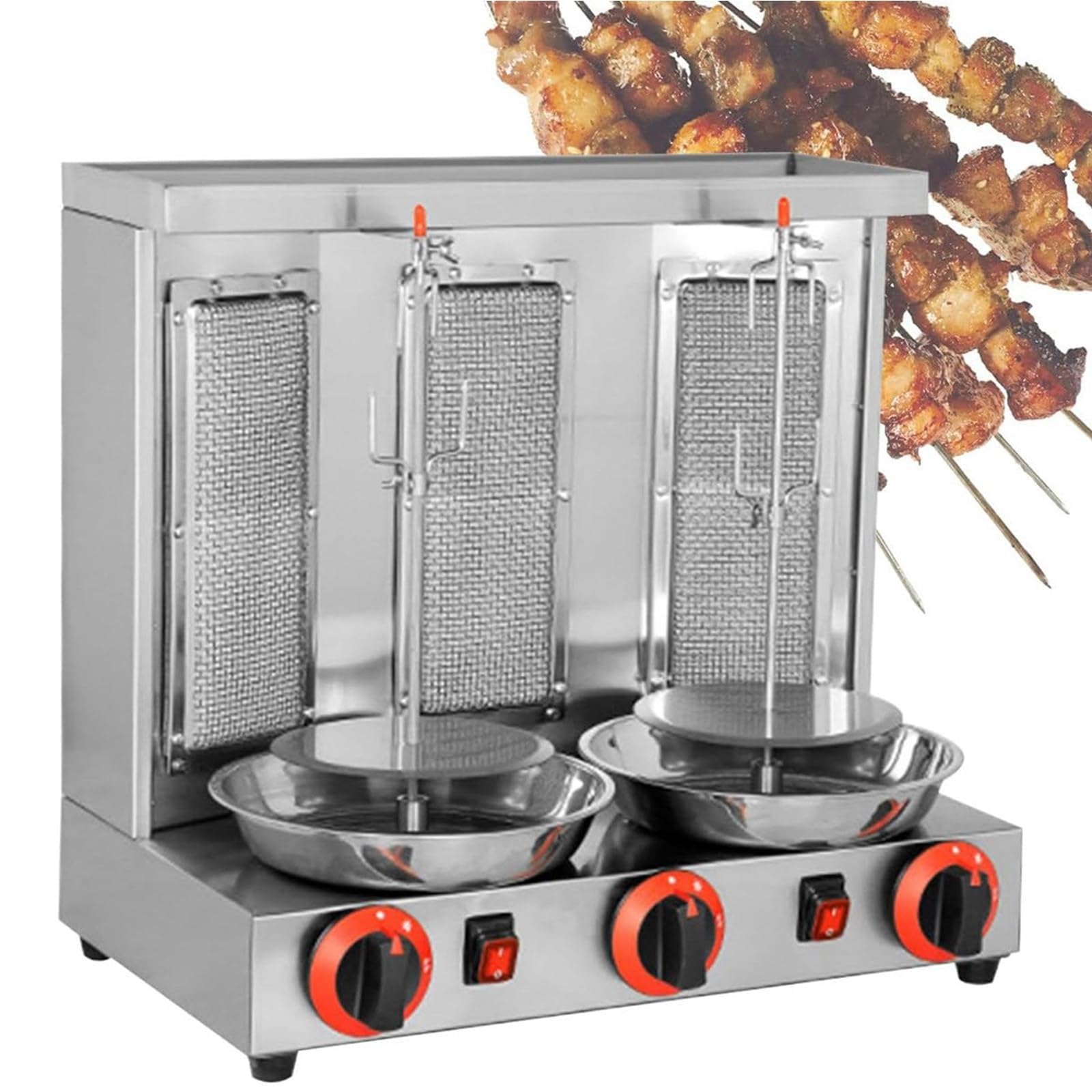 Brochette sans fumée pour vos repas de fête en famille ou entre amis