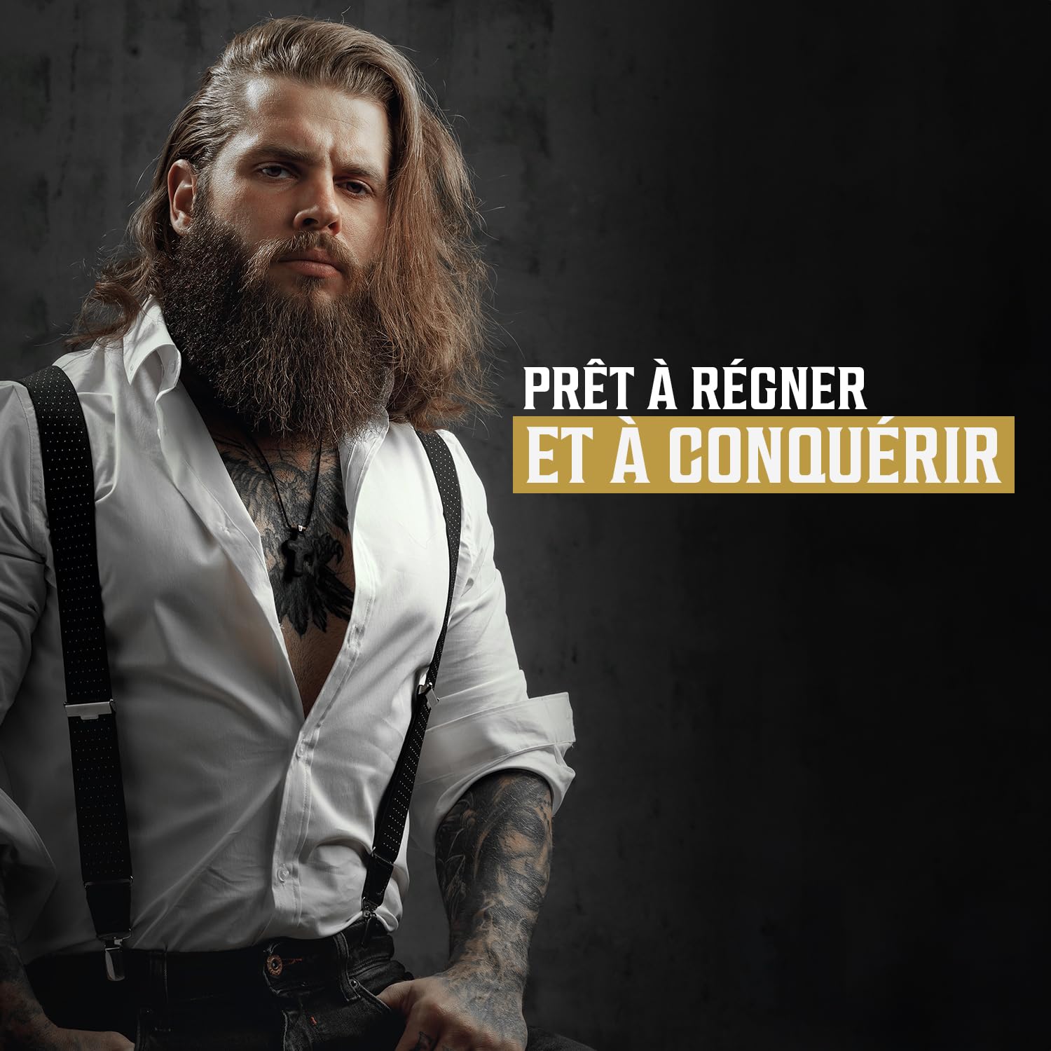 Viking Revolution - Shampoing Barbe Homme & Après Shampoing Barbe Homme - Huile d'Argan & de Jojoba - Adoucit & Renforce - Tabac Doux - 500 ml x 2