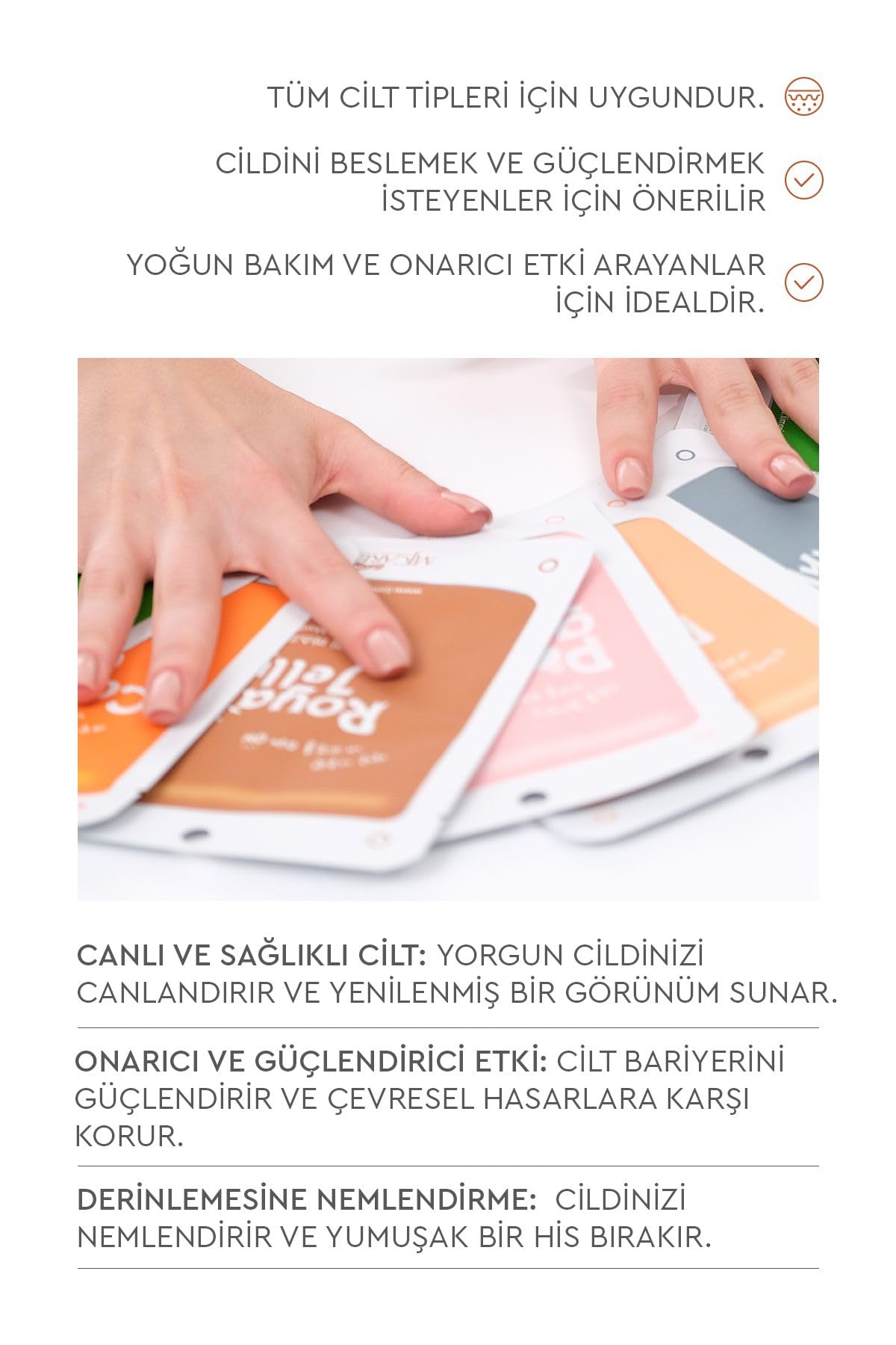 Mjcare On Royal Jelly Mask - Arı Sütü Içeren Maske 10'lu