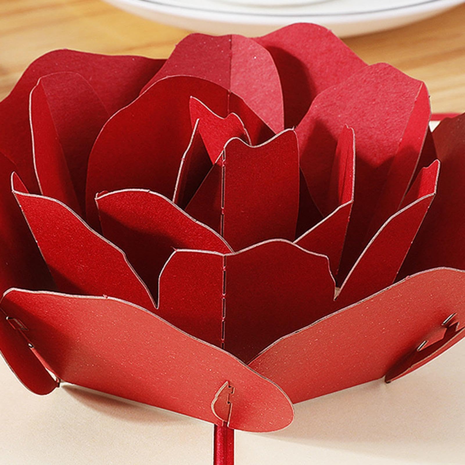 Kartka Z Pozdrowieniami Na ?lub,Kartki Z Pozdrowieniami Kwiat - Karta zaproszenie na ?lub,Z kopert? Zaproszenia ?lubne Kartki z ?yczeniami Papercraft dla Babci