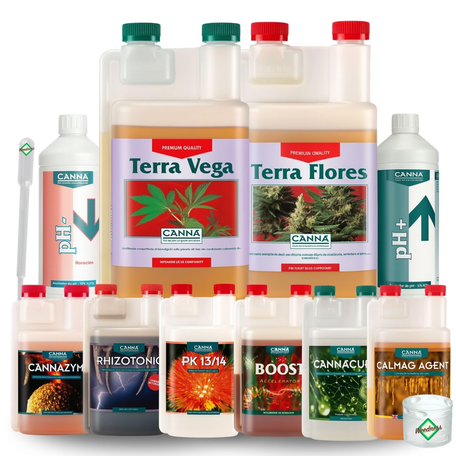 Weedness Canna Terra Prof. 50 L ERDSET All-Star Extrem – Engrais terreau All-Star Extrême
