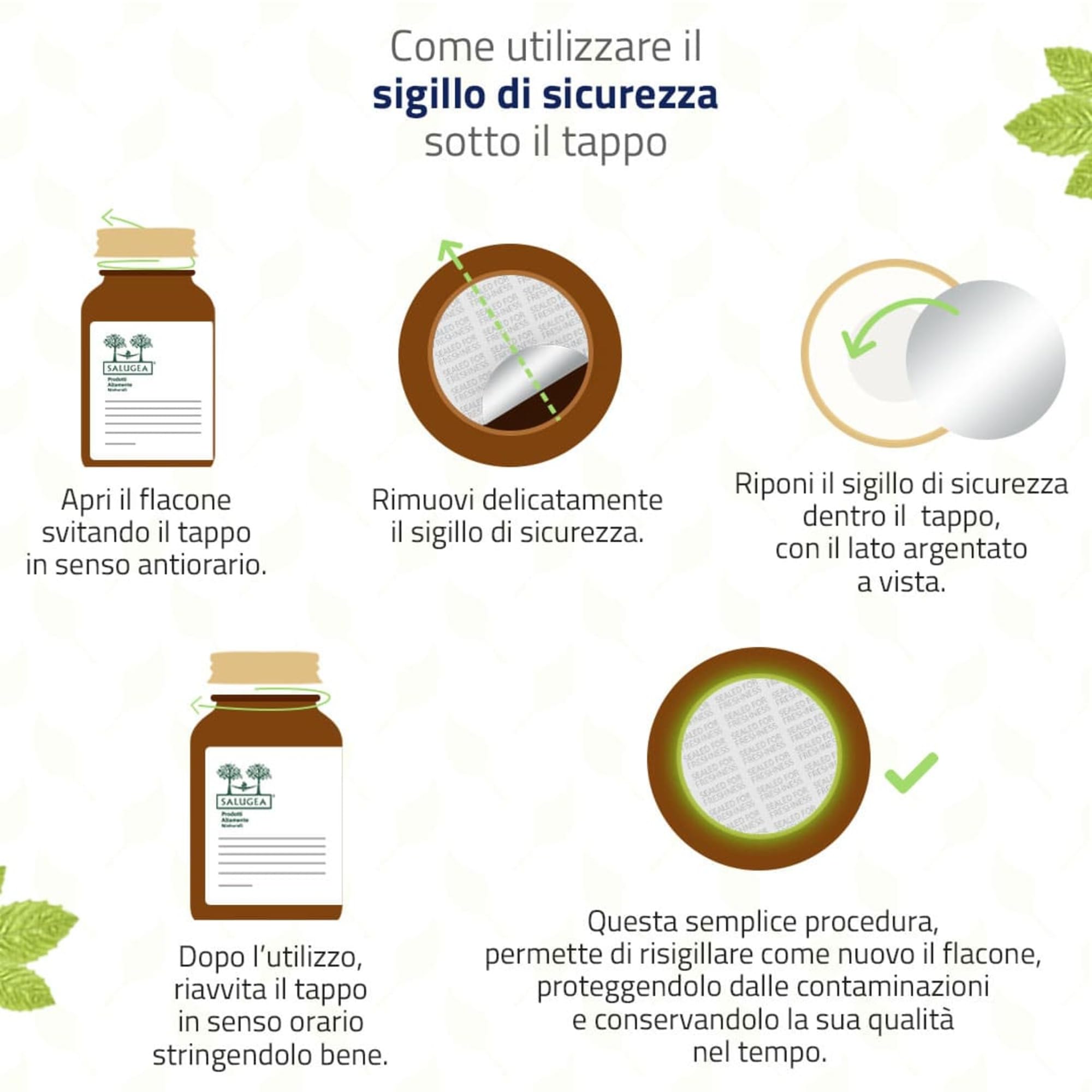 ProbioGea Mente Salugea - Probiotici e Benessere Mentale - 60 Capsule Vegetali - Flacone In Vetro Scuro