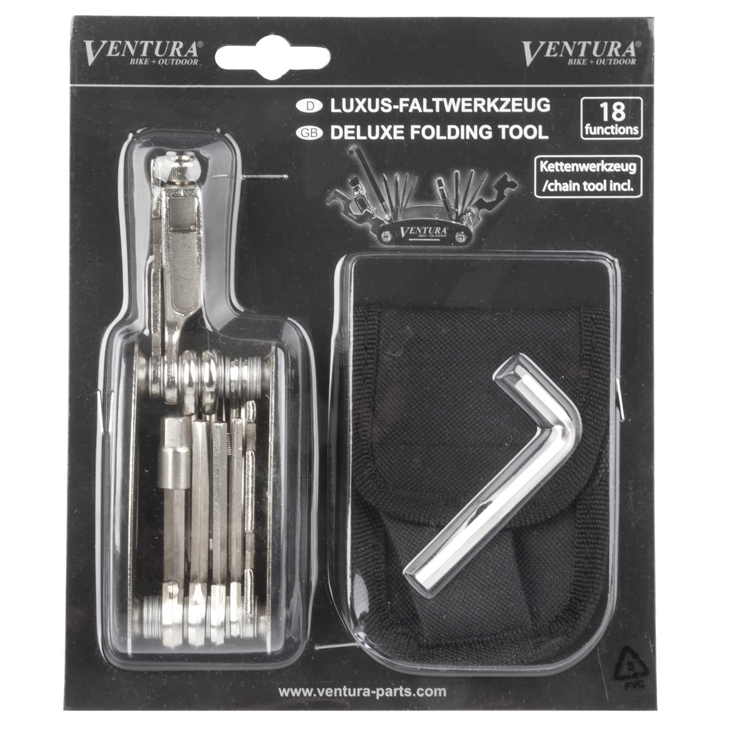 Ventura Mini Folding Tool - Black