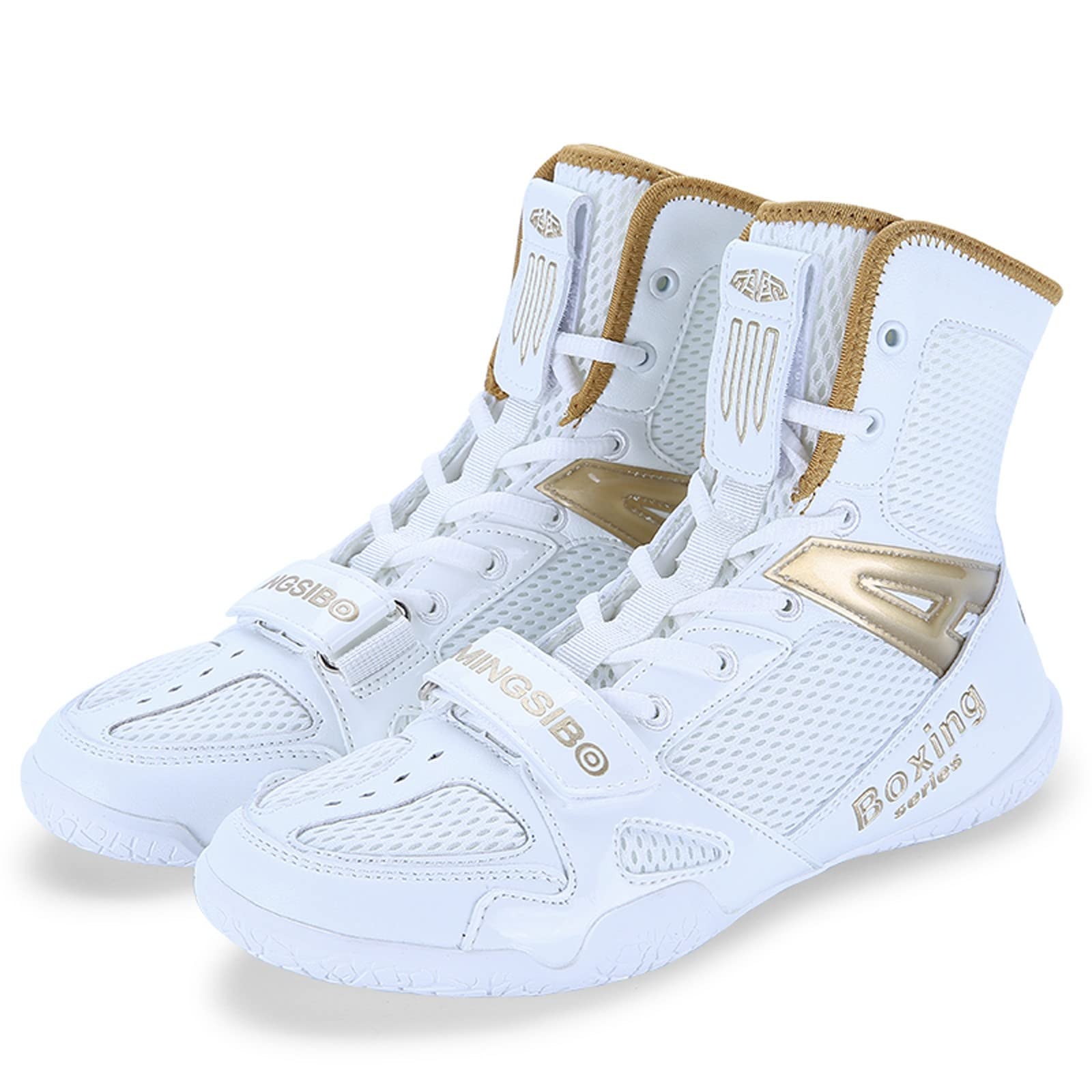 BoxenSchuhe Herren Deep Squat Schuhe Wrestling Schuhe Combat Boxers Trainer Transpirable Boxers Botas Reductores para Hombre