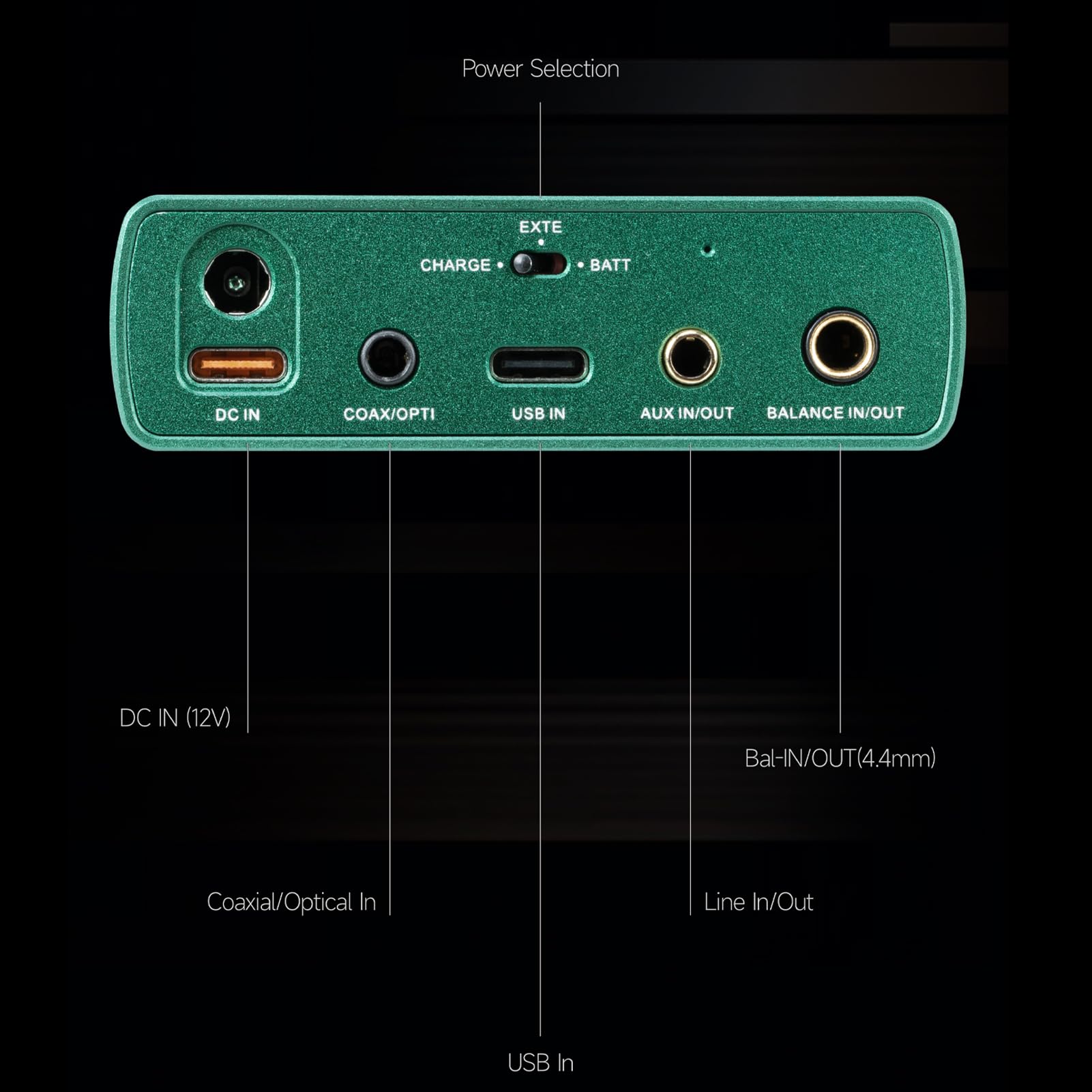 XDuoo XD-05T Amplificatore per Cuffie Valvolare di Fascia Alta per Prestazioni Audio Superiori Ideale Audiofili e Appassionati di Musica Verde