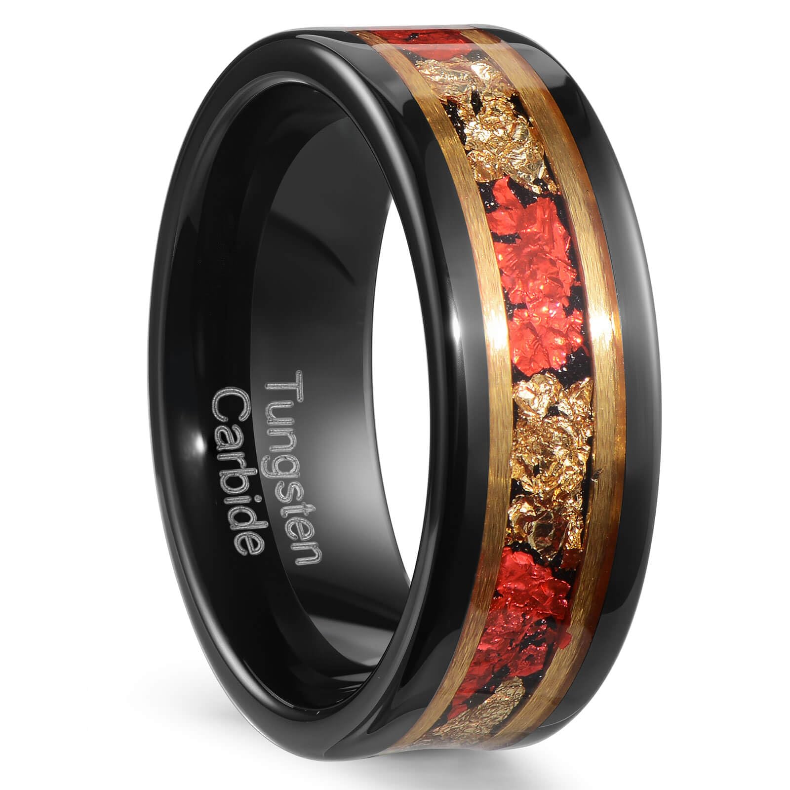 Holizaly Cosmic Tungsten Ring