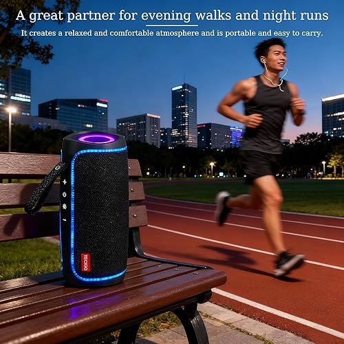 Miniatura 5 de Altavoces Bluetooth portátiles (negro brillante)