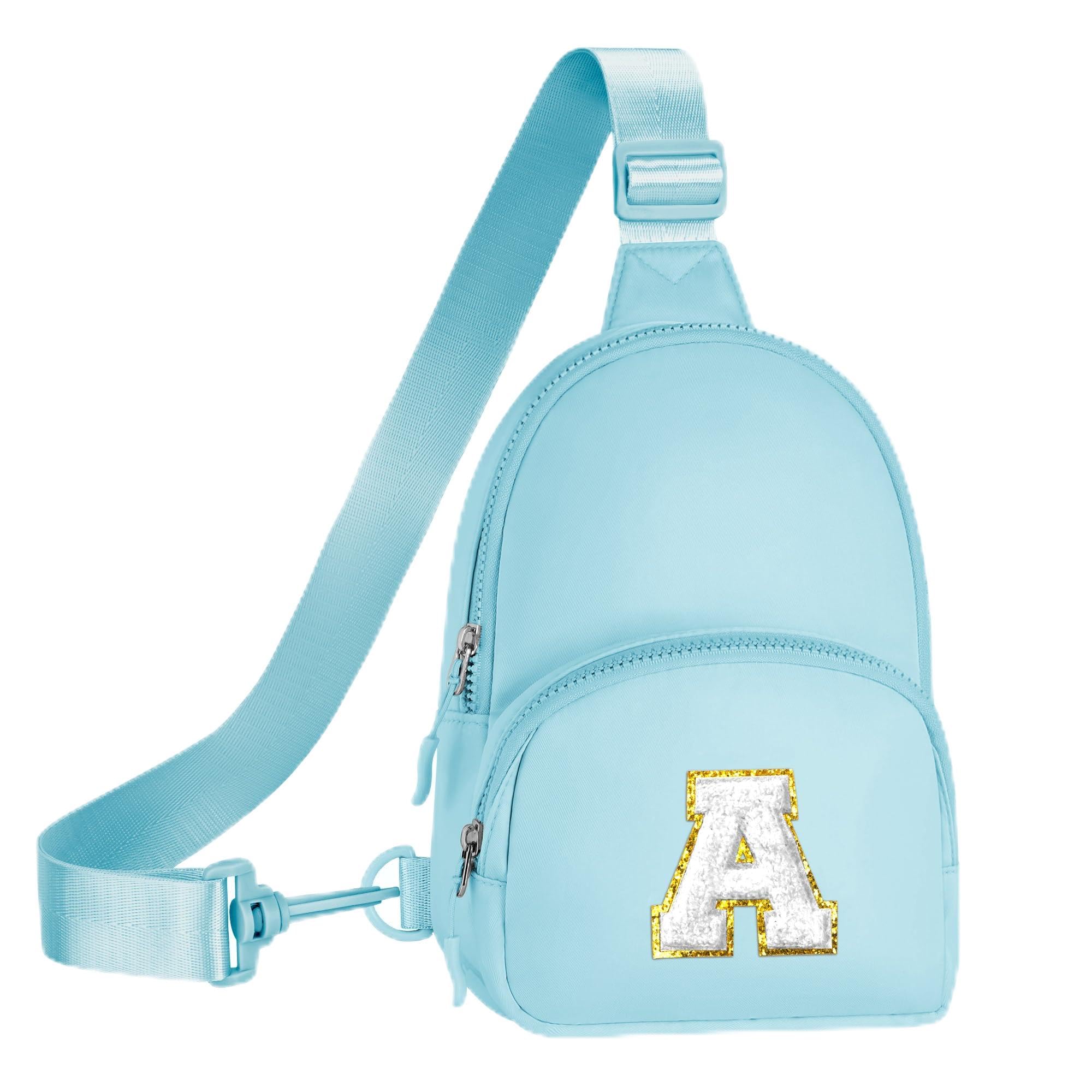 YOOLIFE Teens Sling Bag, Initial Small Sling Bags for Women, Birthday Gifts for 8 9 10 11 12 13 14 15 Year Old Girls, Gifts for Teen Cross Body