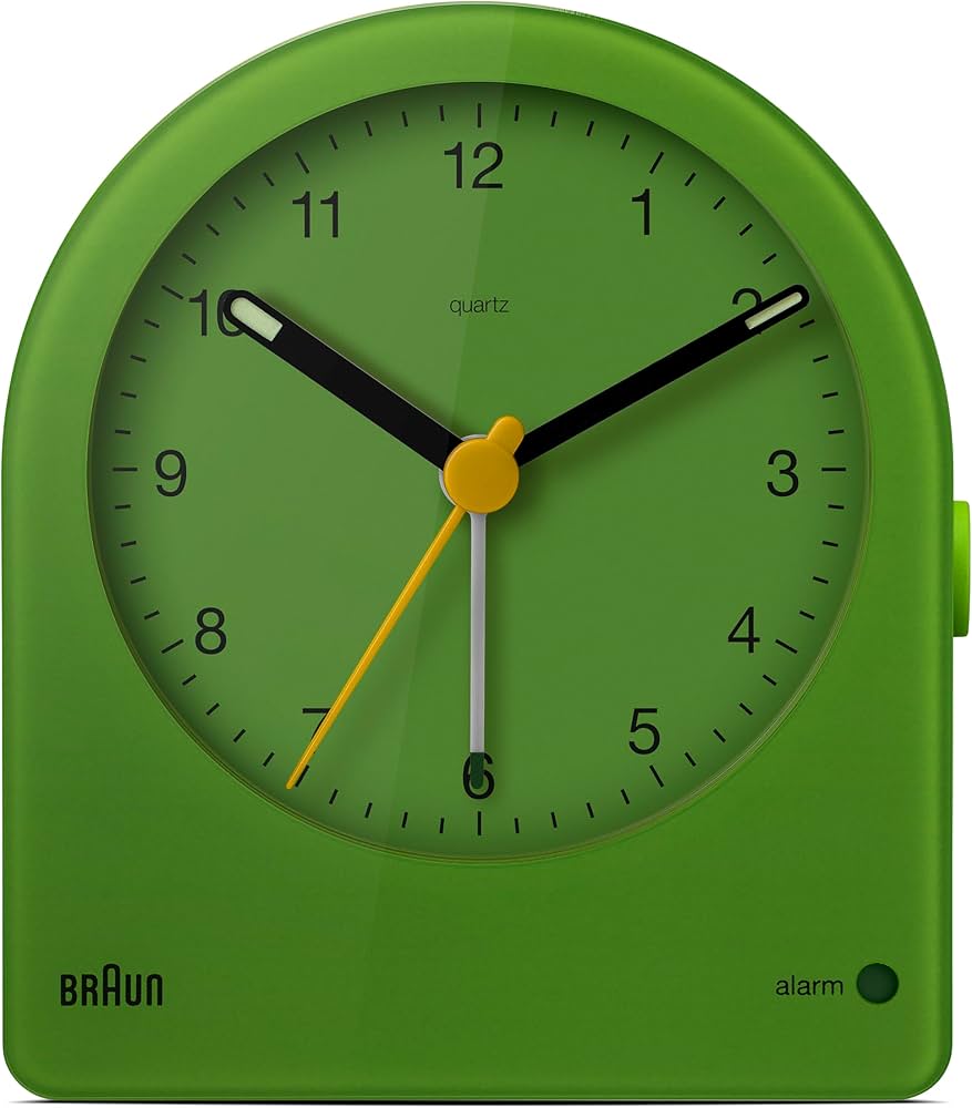 Amazon.com: Braun Classic Analogue Alarm Clock with Snooze and