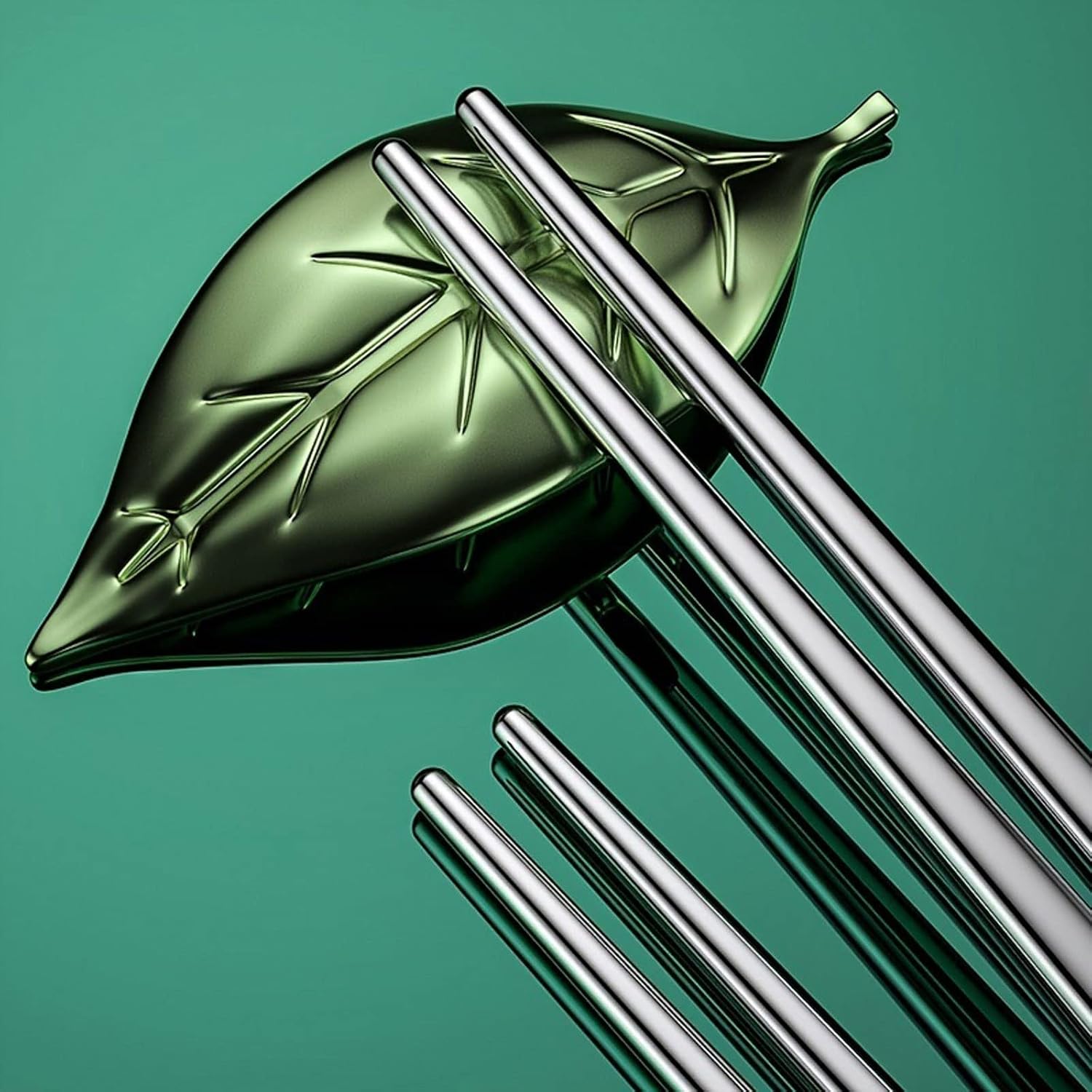 Chopsticks Stainless steel, durable, advanced and simple chopsticks, reusable, non-slip
