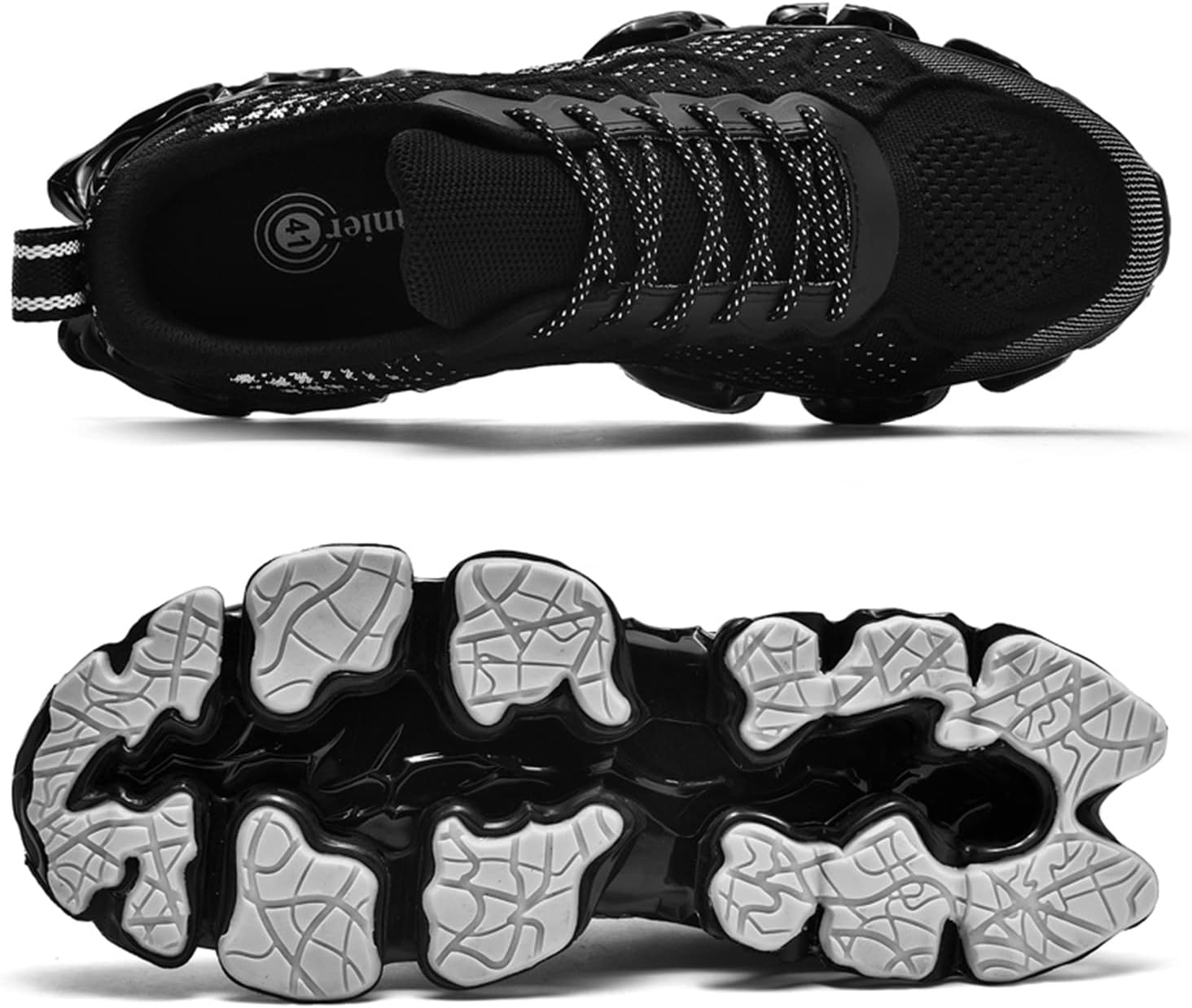 Poramea Mens Slip on Loafers Walking Tennis Shoes Laceless Running Blade Sneakers Mesh Trail Jogging Casual Athletic - Image 4