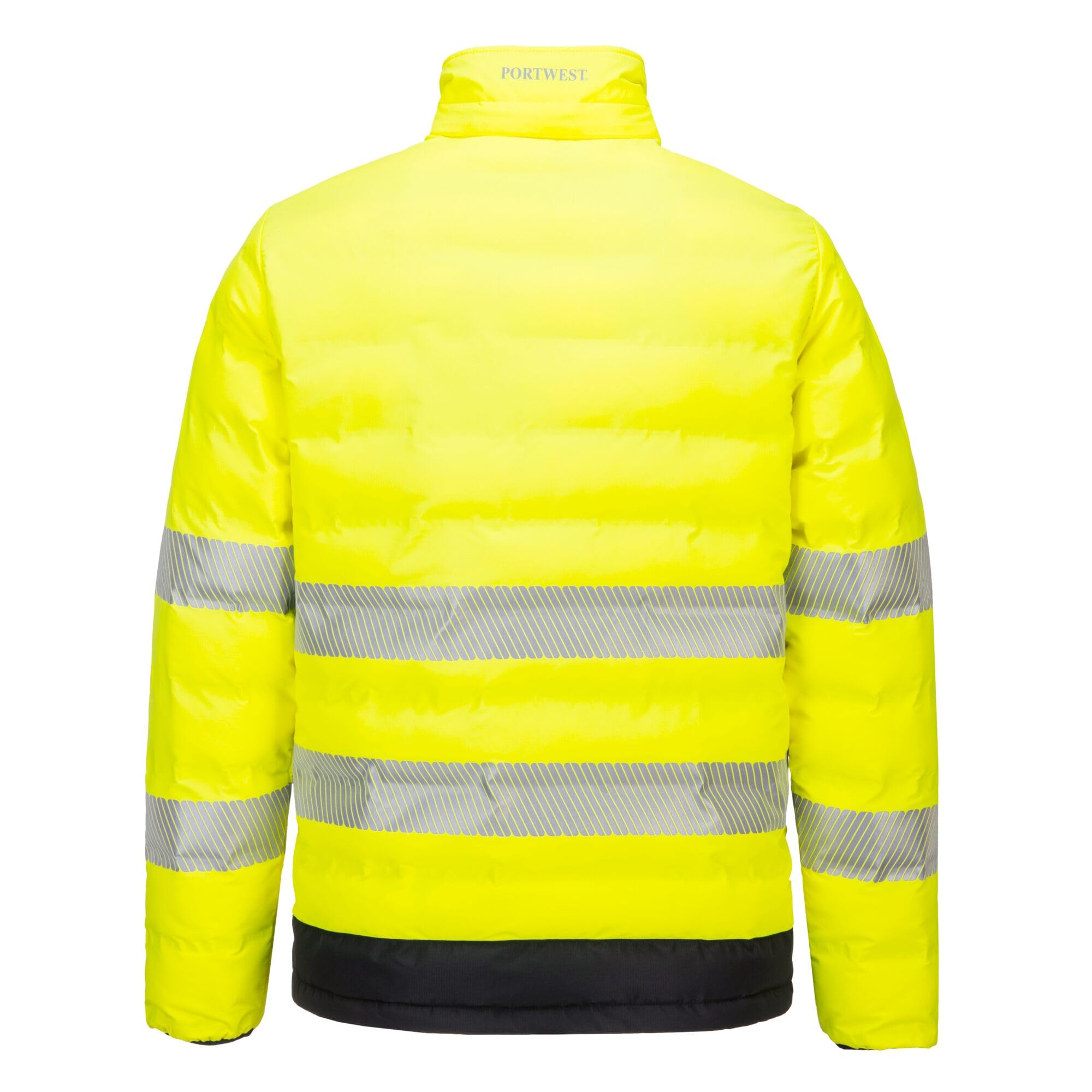 Portwest - Doudoune chauffante par ultrasons Haute visibilité Taille:L