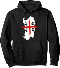 4 Mori Sardegna Flag back print sardinia gift Pullover Hoodie