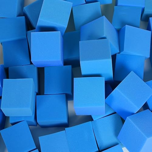 Miniatura 7 de Bloques de cubos de espuma  36 cubos de esponja para hoyos de bolas de espuma, gimnasia, cursos de freerunning y parkour, parques de patineta, BMX,