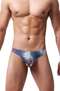 Hombre Elastano Tanga Talle Bajo Bikini Slip Ropa Interior
