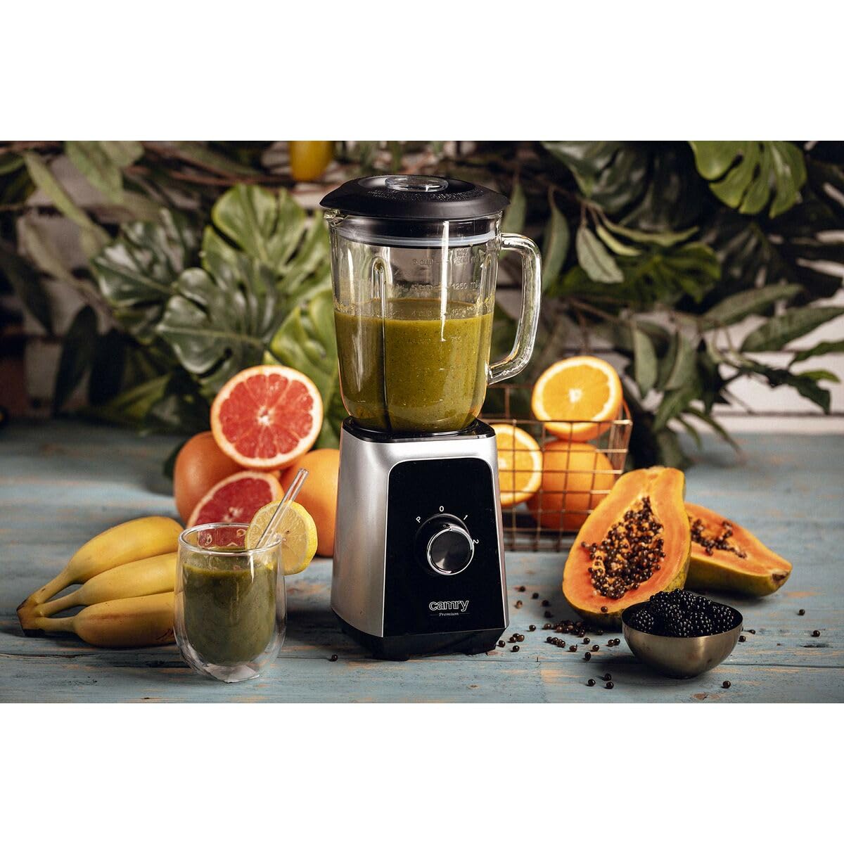 Camry CR 4077 Blender kielichowy 1,5L, 1000W, kruszenie lodu